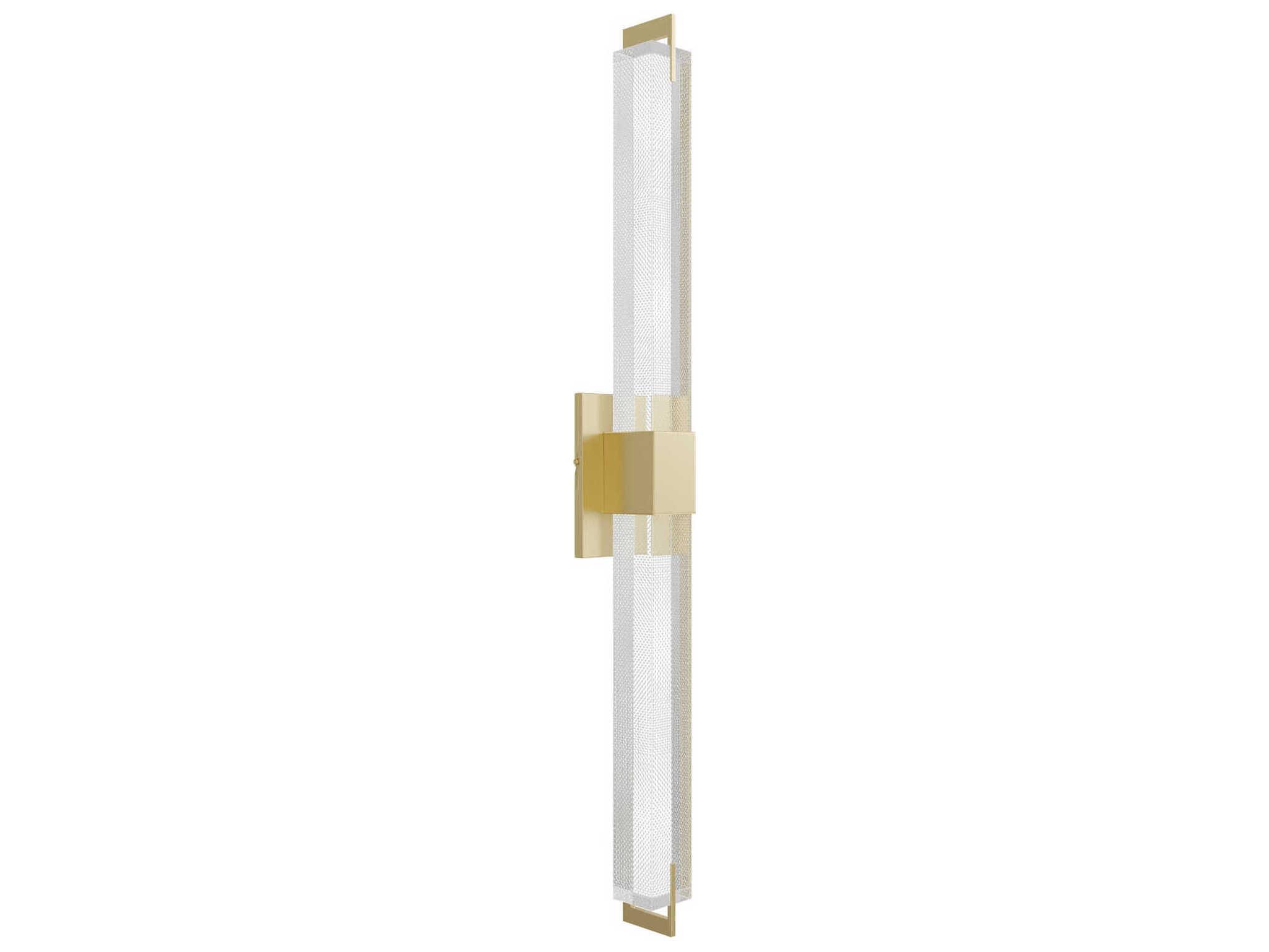Avenue Lighting The Original Glacier Brushed Brass Wall Sconce