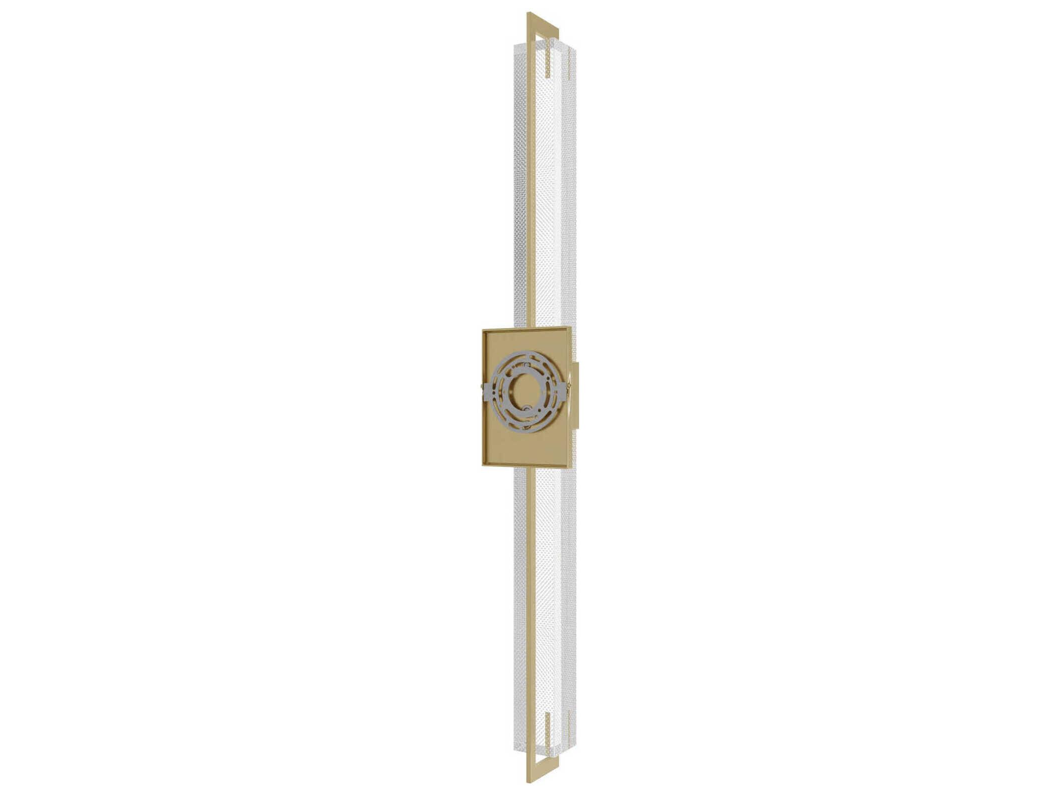 Avenue Lighting The Original Glacier Brushed Brass Wall Sconce