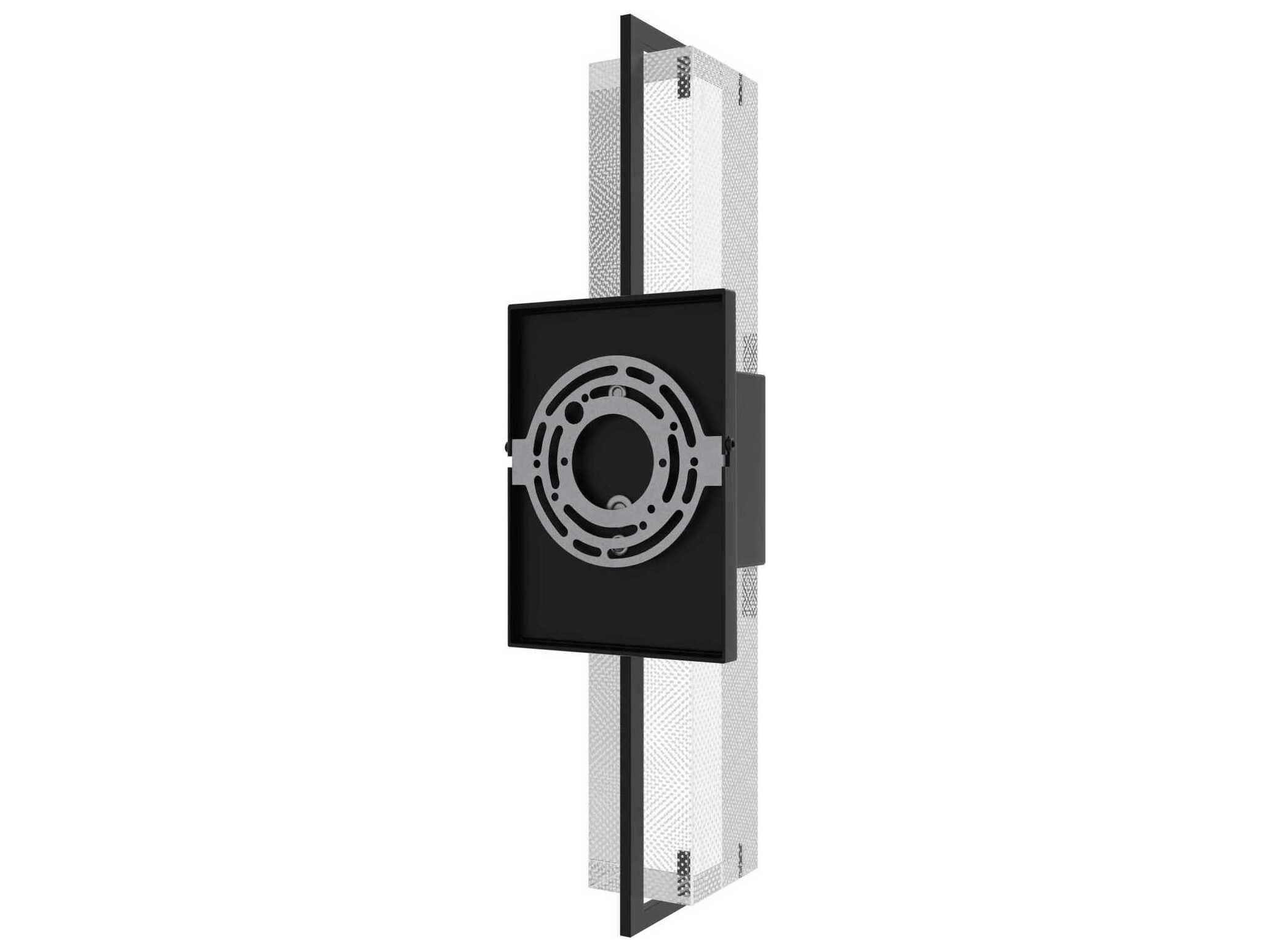 Avenue Lighting The Original Glacier Black Wall Sconce