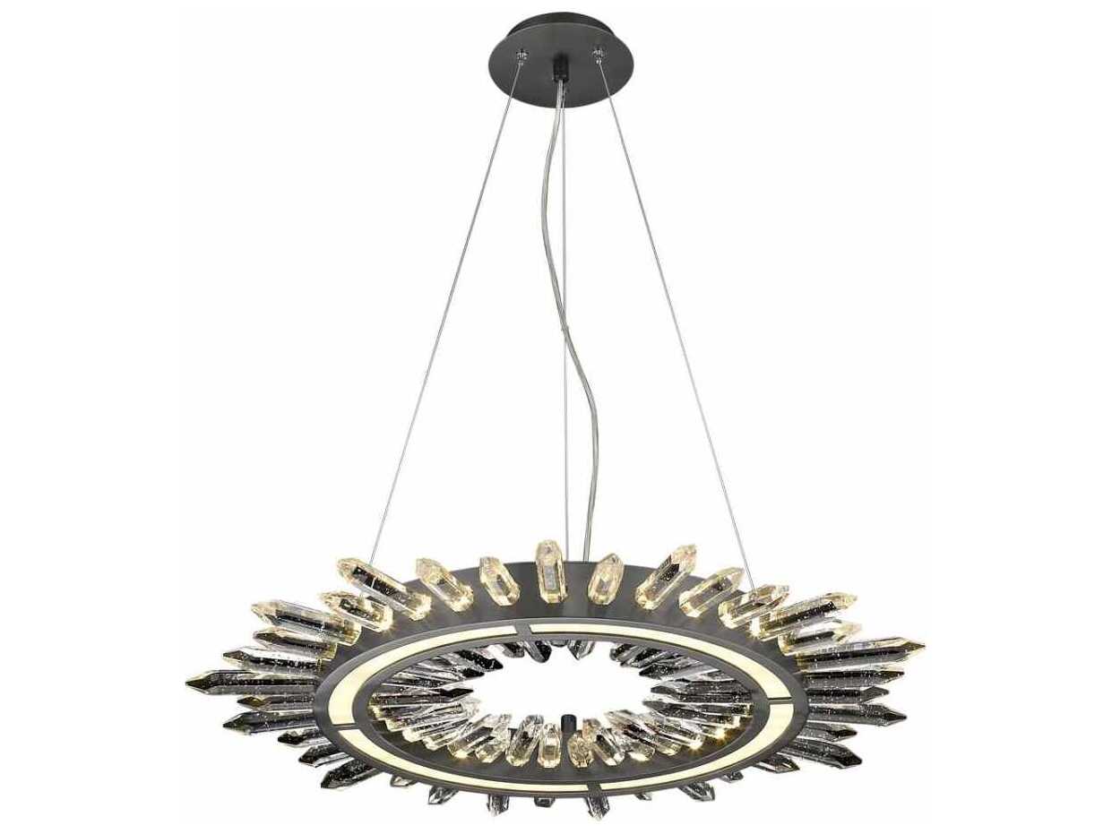 Avenue Lighting Aspen Dark Bronze Round Pendant