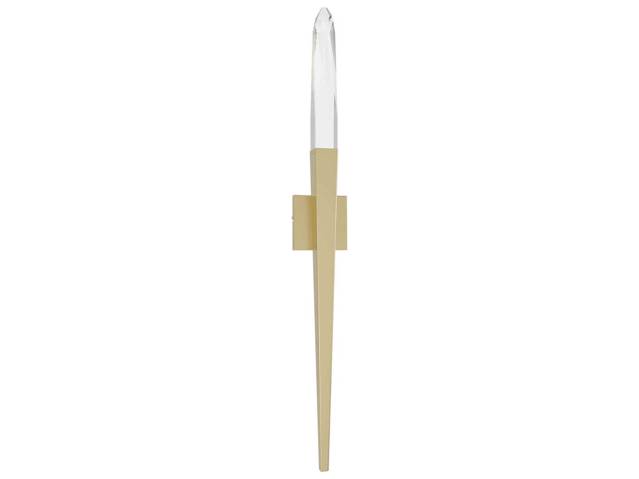 Avenue Lighting Aspen 1-Light Brushed Brass Wall Sconce