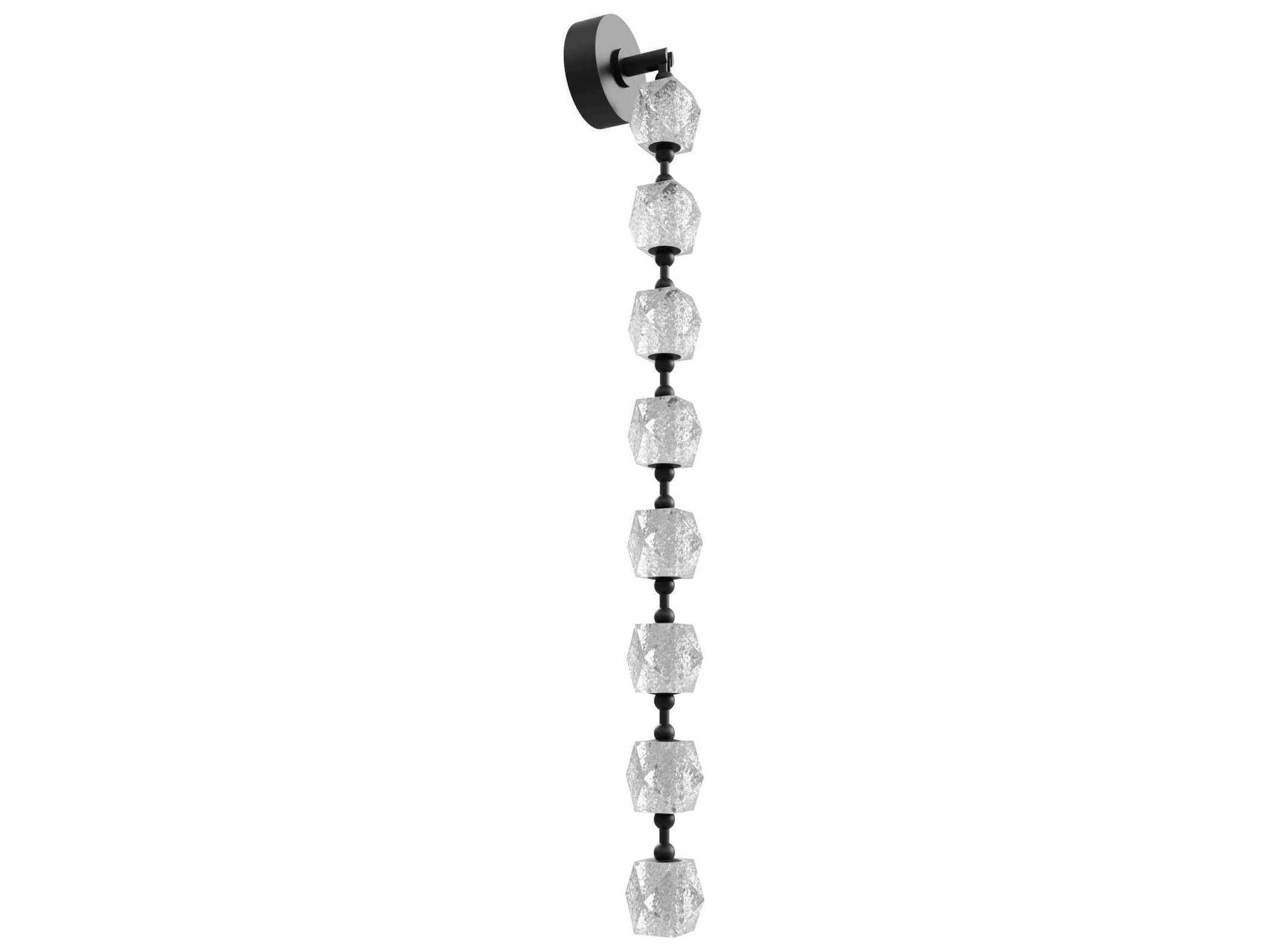 Avenue Lighting Beluga 8-Light Black Wall Sconce