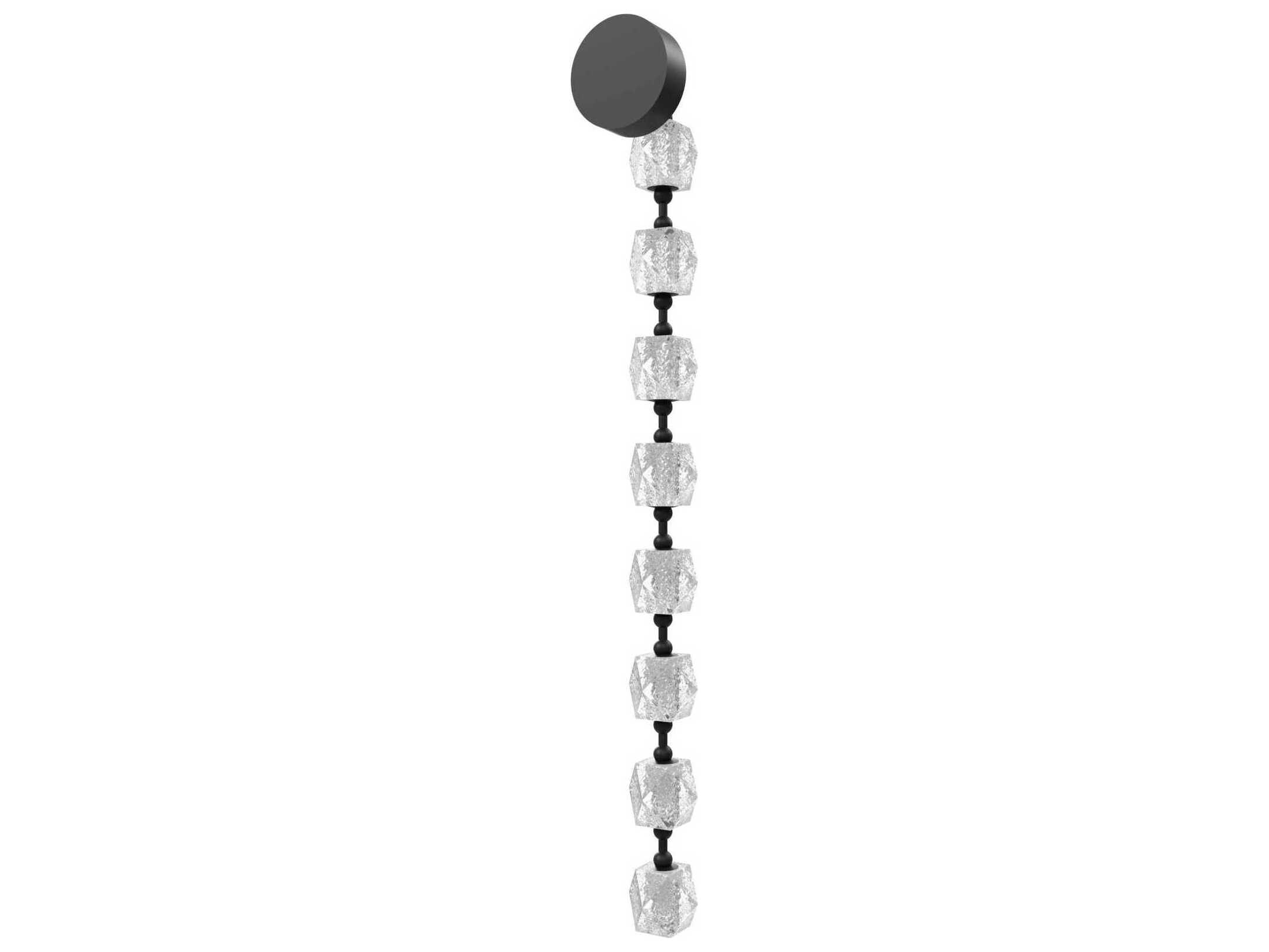Avenue Lighting Beluga 8-Light Black Wall Sconce