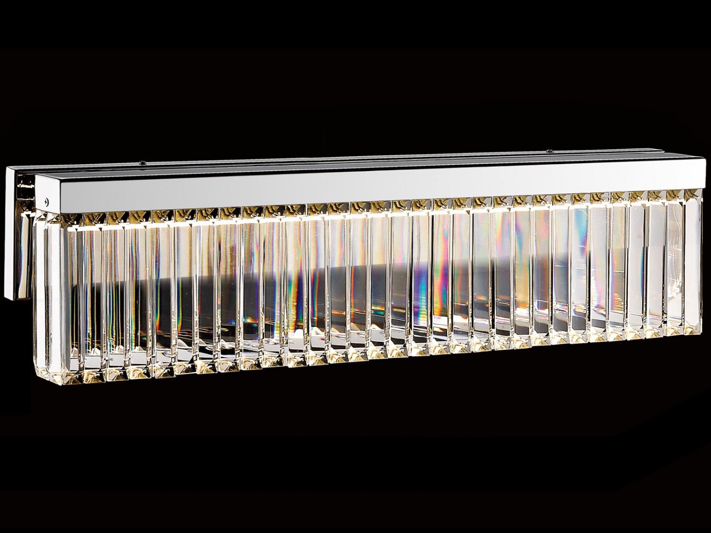 Avenue Lighting Broadway Polished Nickel Vanity Light