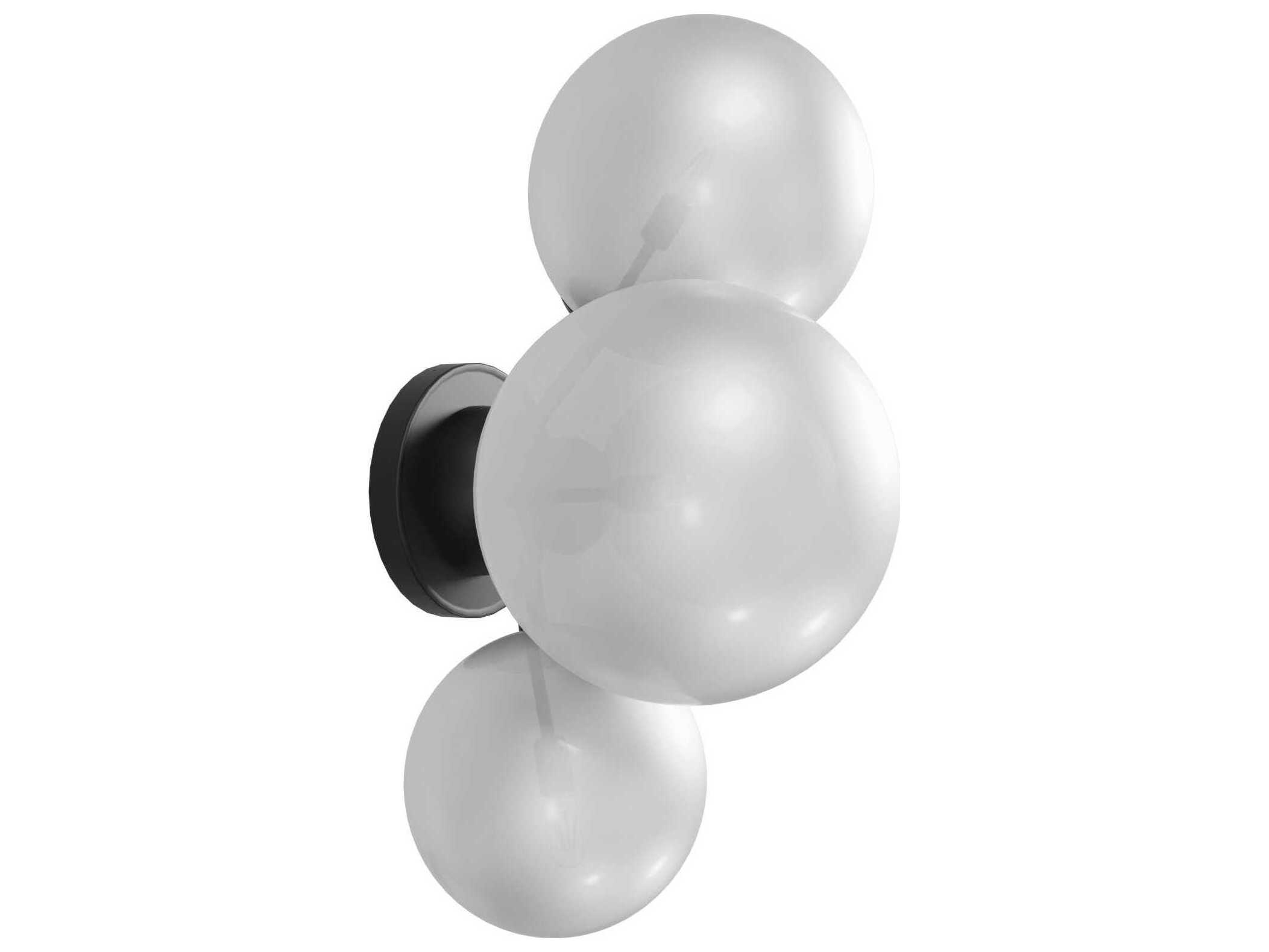 Avenue Lighting Delilah 4-Light Black Wall Sconce