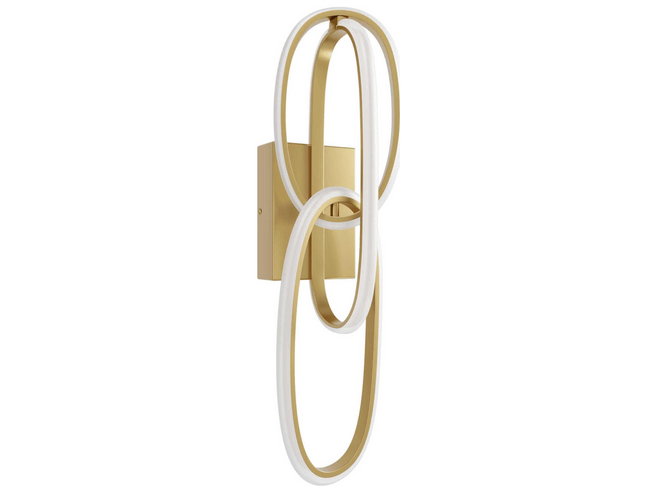 Avenue Lighting Circa Led Gold Wall Sconce