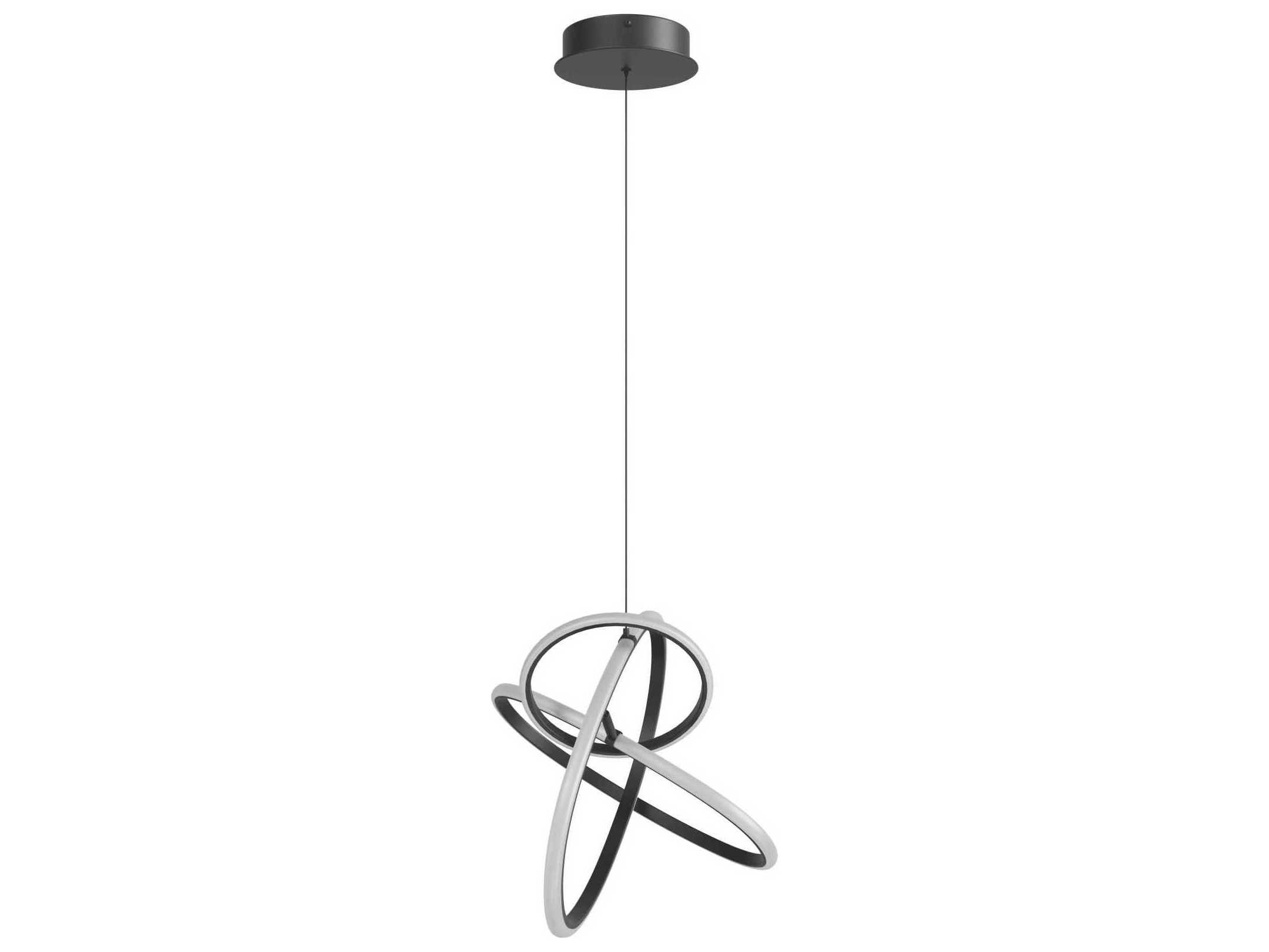 Avenue Lighting Circa Led Black Pendant