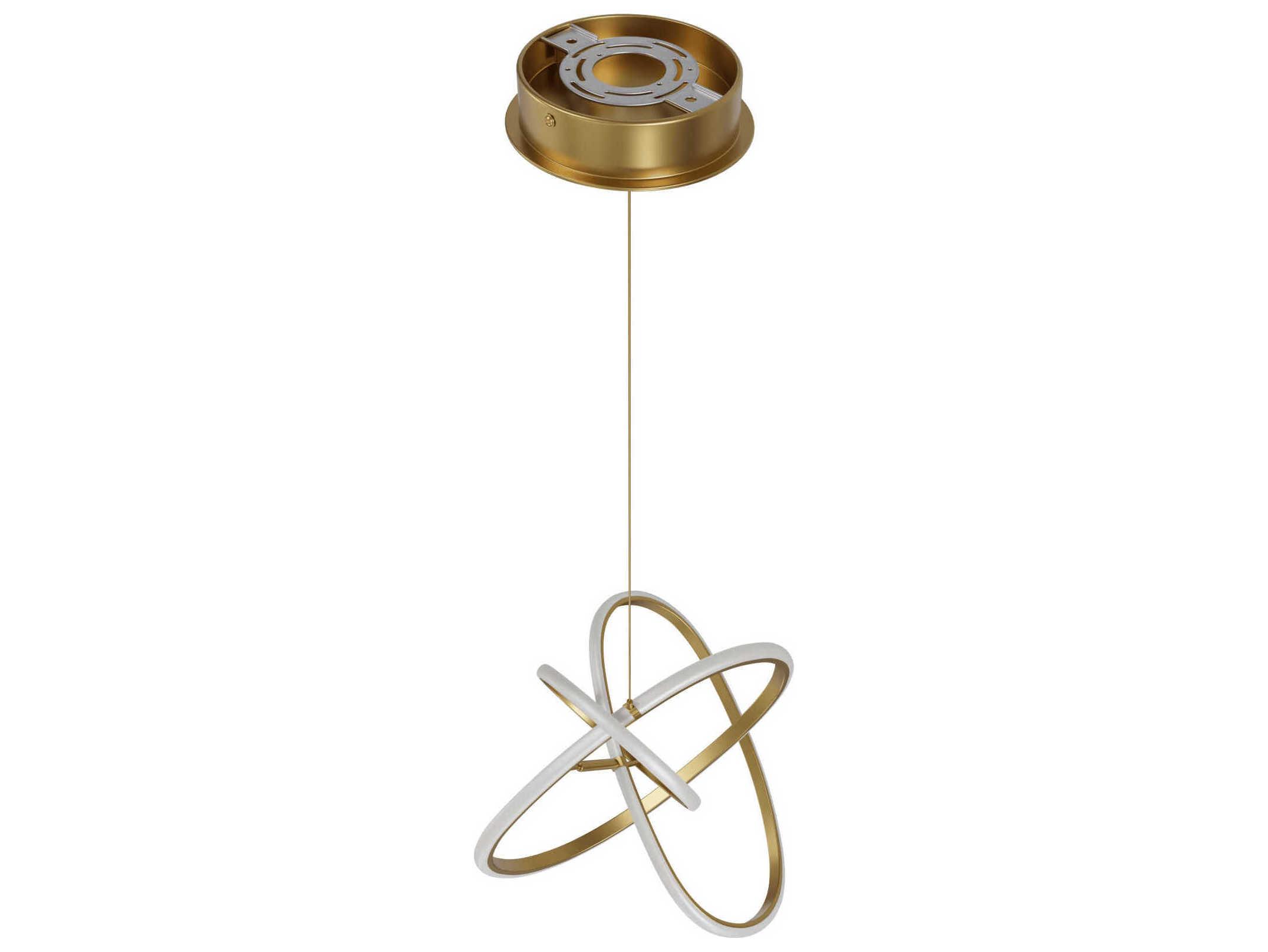Avenue Lighting Circa Led Gold Pendant