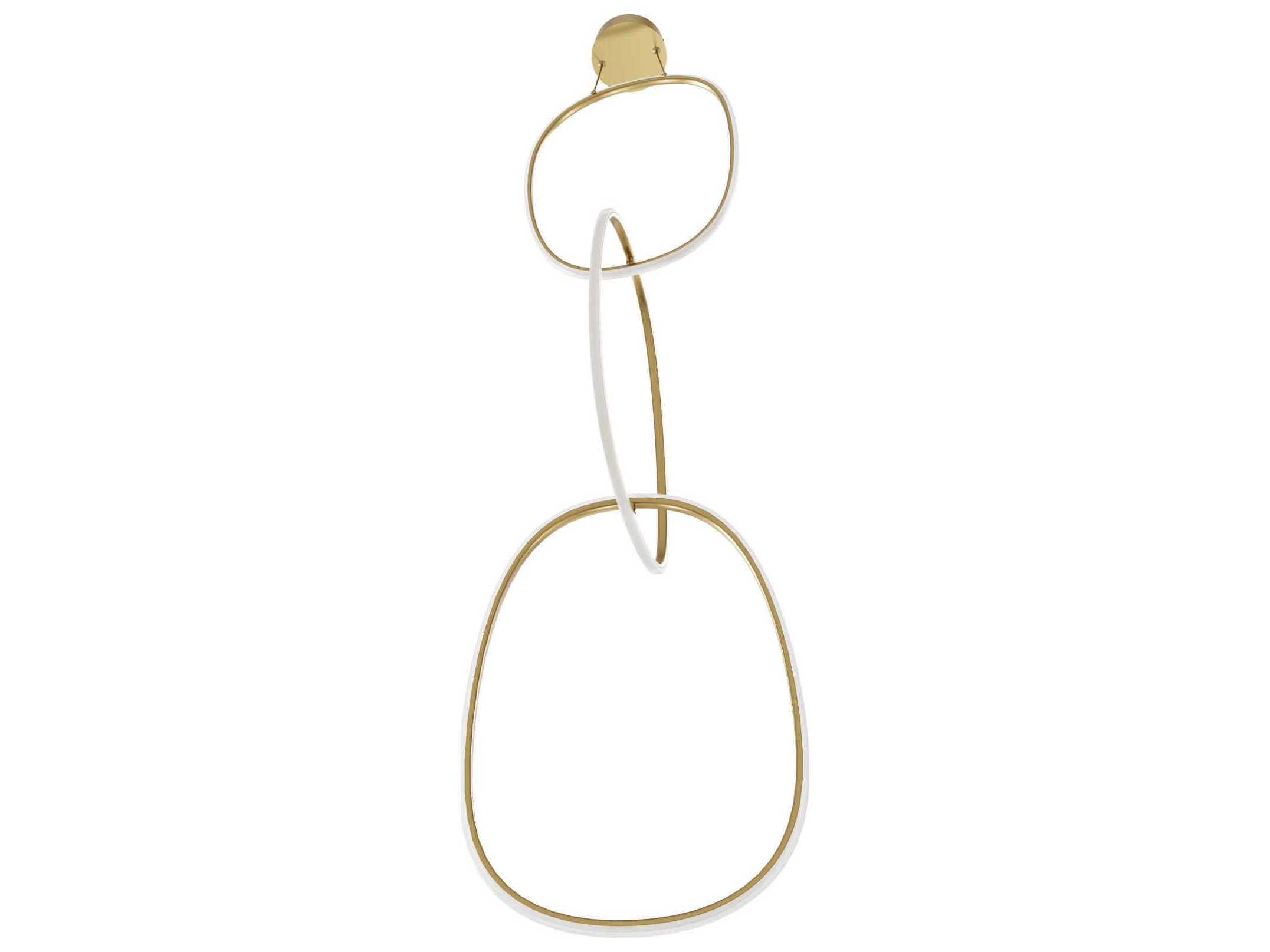 Avenue Lighting Circa Led Gold Pendant