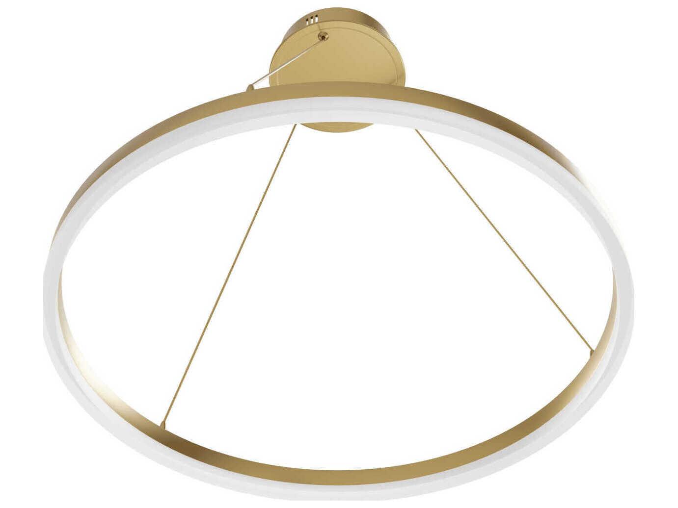 Avenue Lighting Circa Led Gold Round Pendant