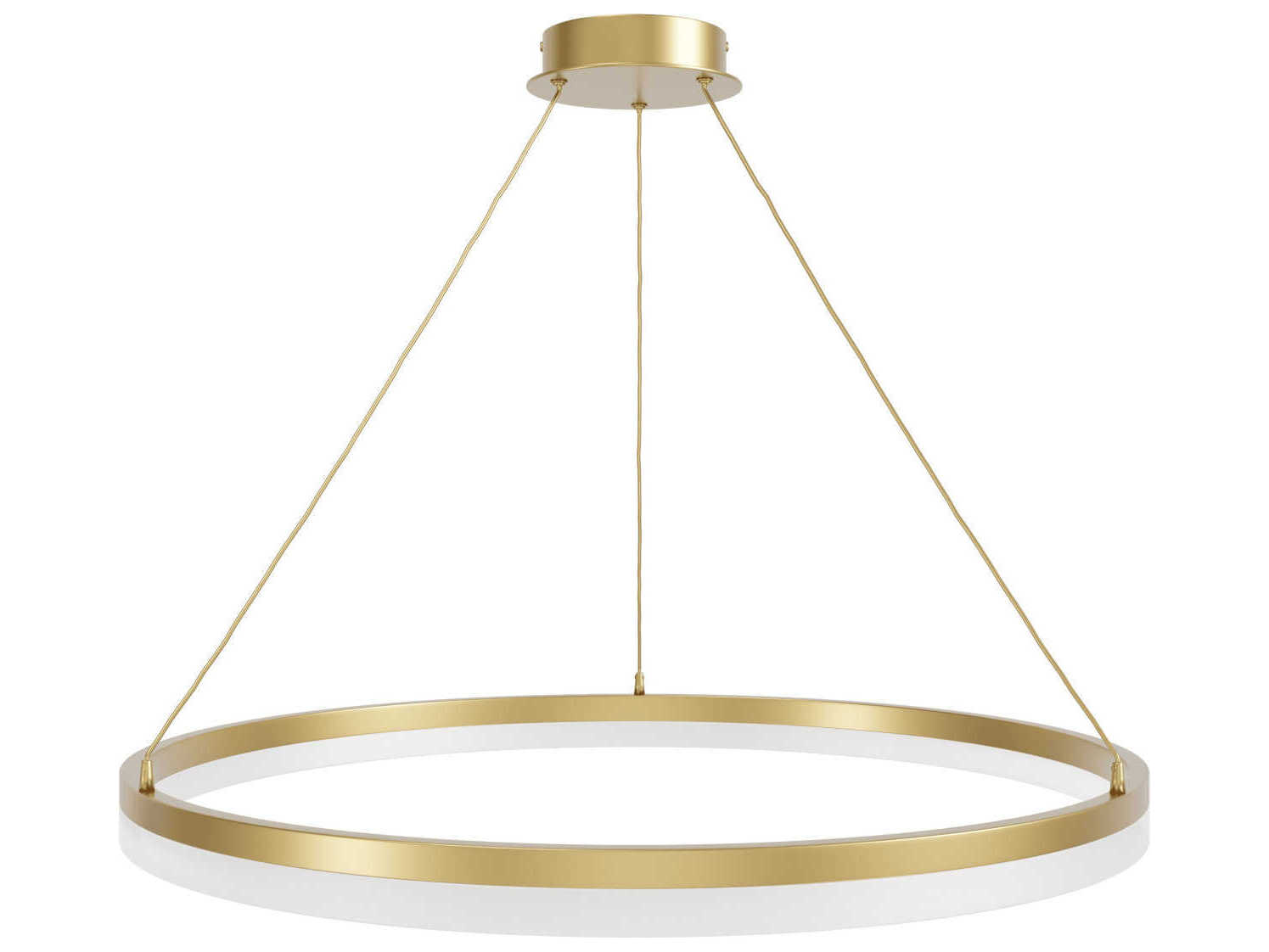 Avenue Lighting Circa Led Gold Round Pendant