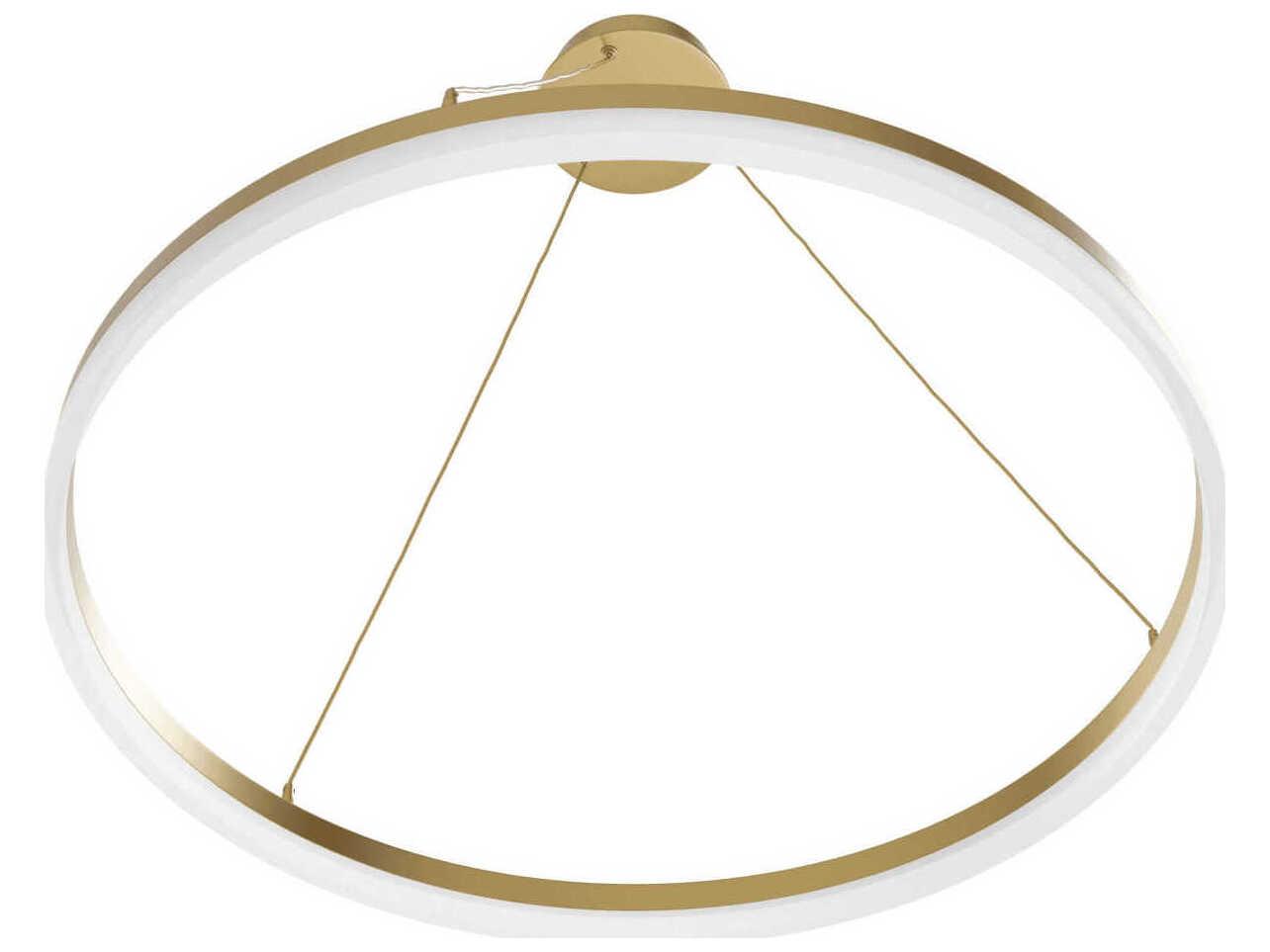 Avenue Lighting Circa Led Gold Round Pendant
