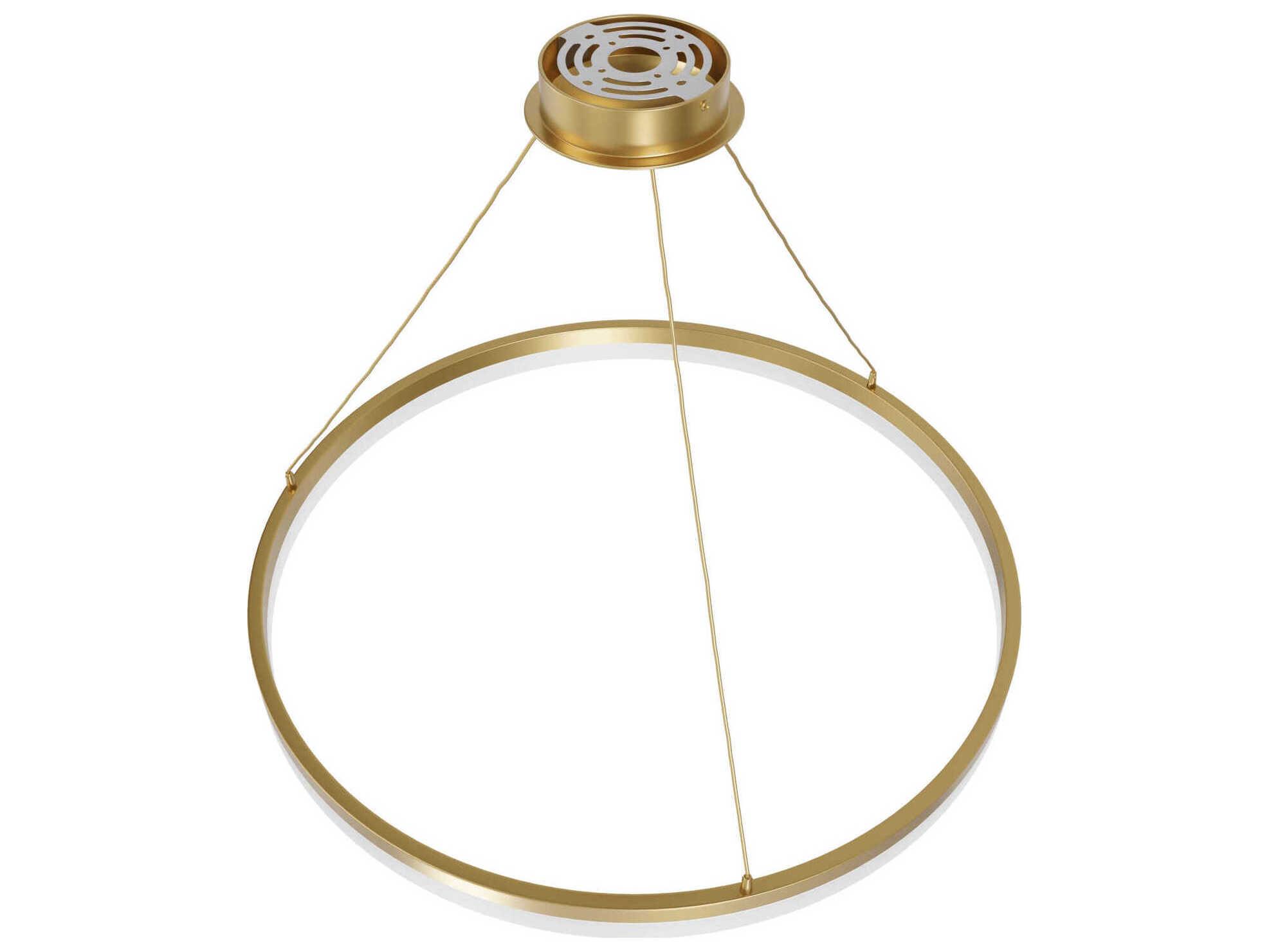 Avenue Lighting Circa Led Gold Round Pendant