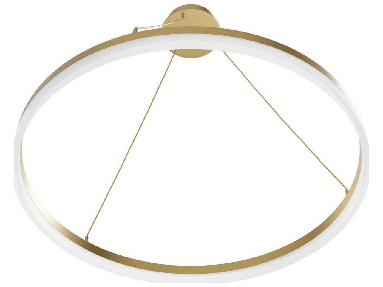 Avenue Lighting Circa Led Gold Round Pendant