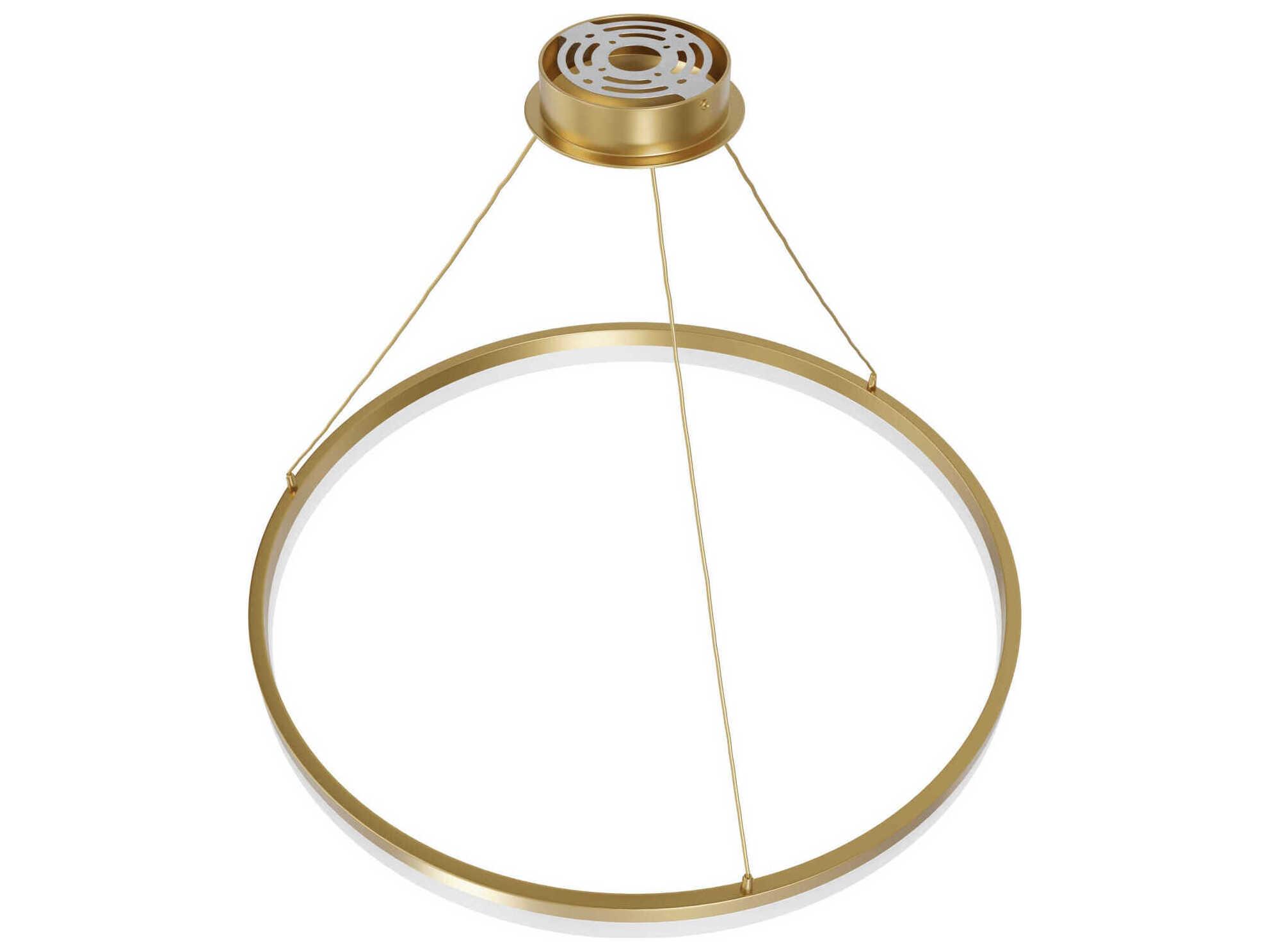 Avenue Lighting Circa Led Gold Round Pendant