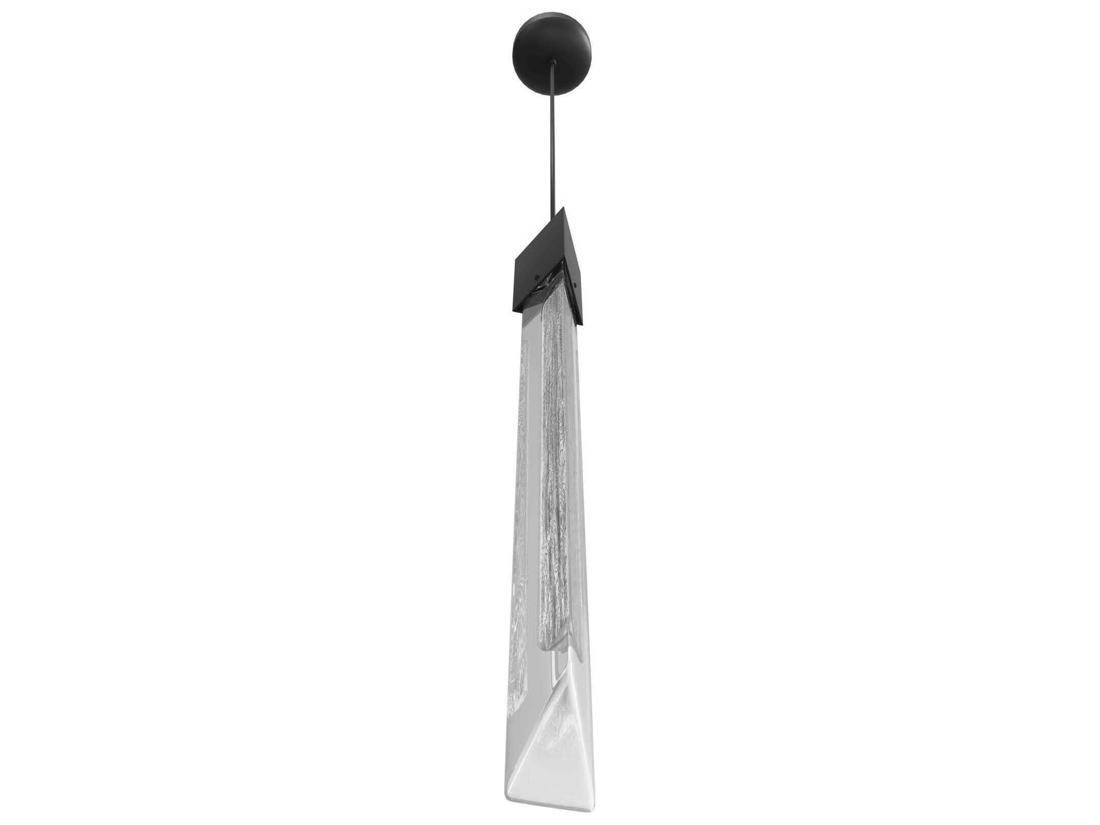 Avenue Lighting Alpine 1-Light White Black Linear Mini Pendant
