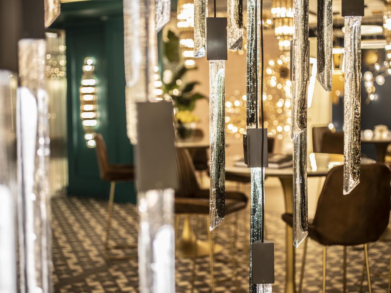 Avenue Lighting Alpine 31-Light Black Linear Pendant