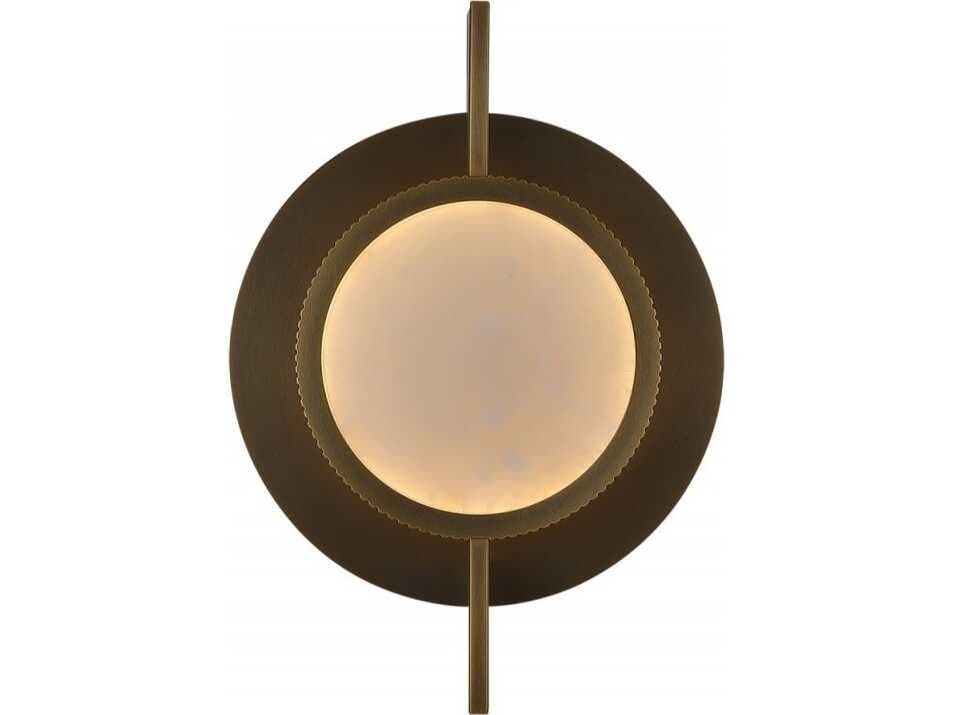 Avenue Lighting Mayfair 1-Light Aged Brass Wall Sconce