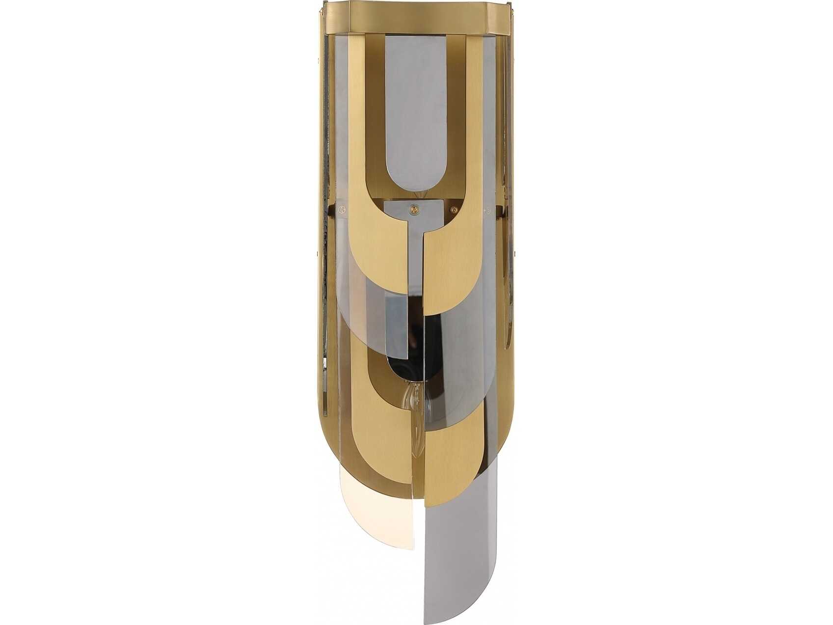 Avenue Lighting Paramount 2-Light Aged Brass Wall Sconce