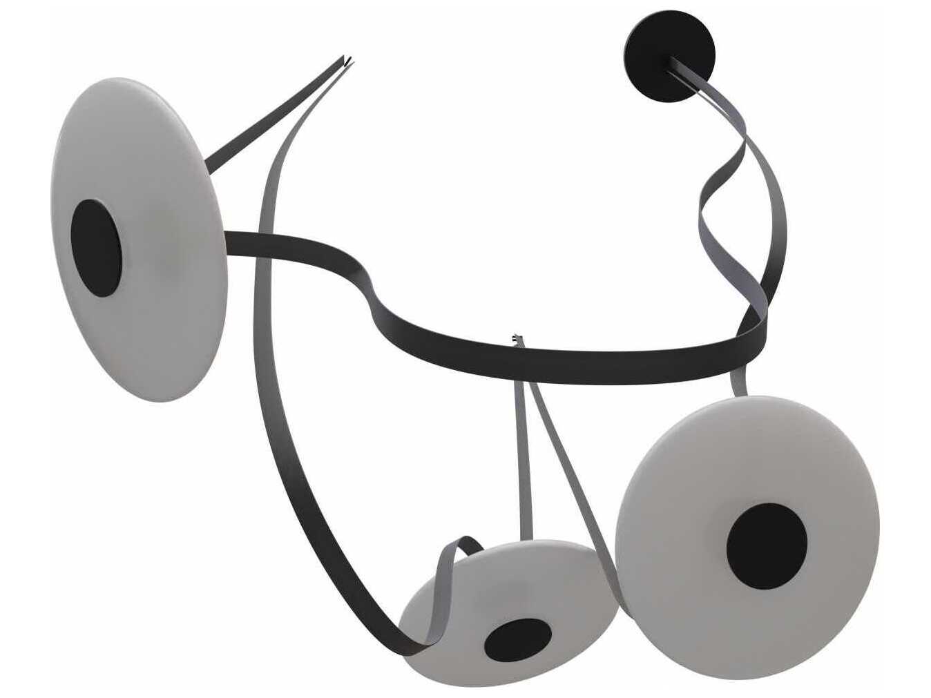 Avenue Lighting Fremont 3-Light Black Pendant