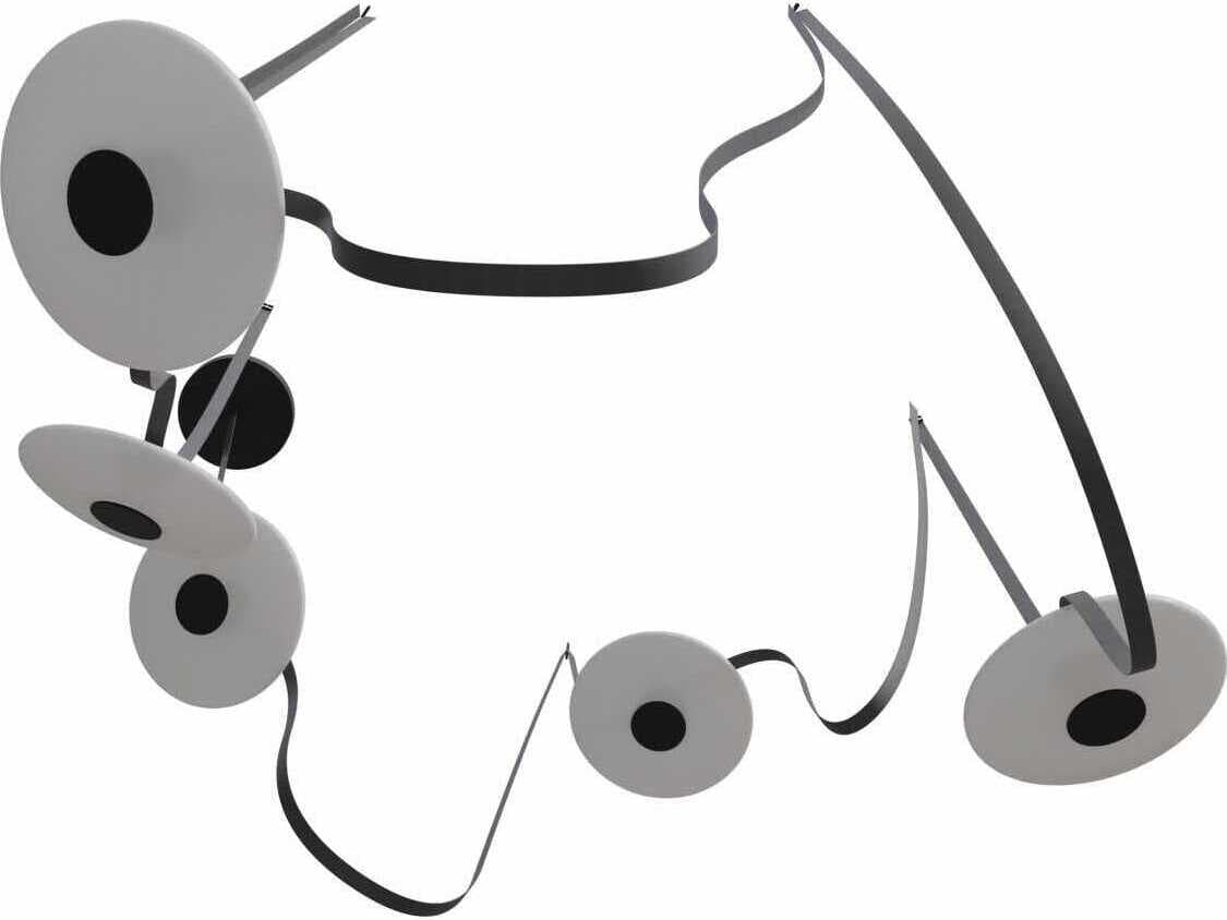 Avenue Lighting Fremont 5-Light Black Pendant