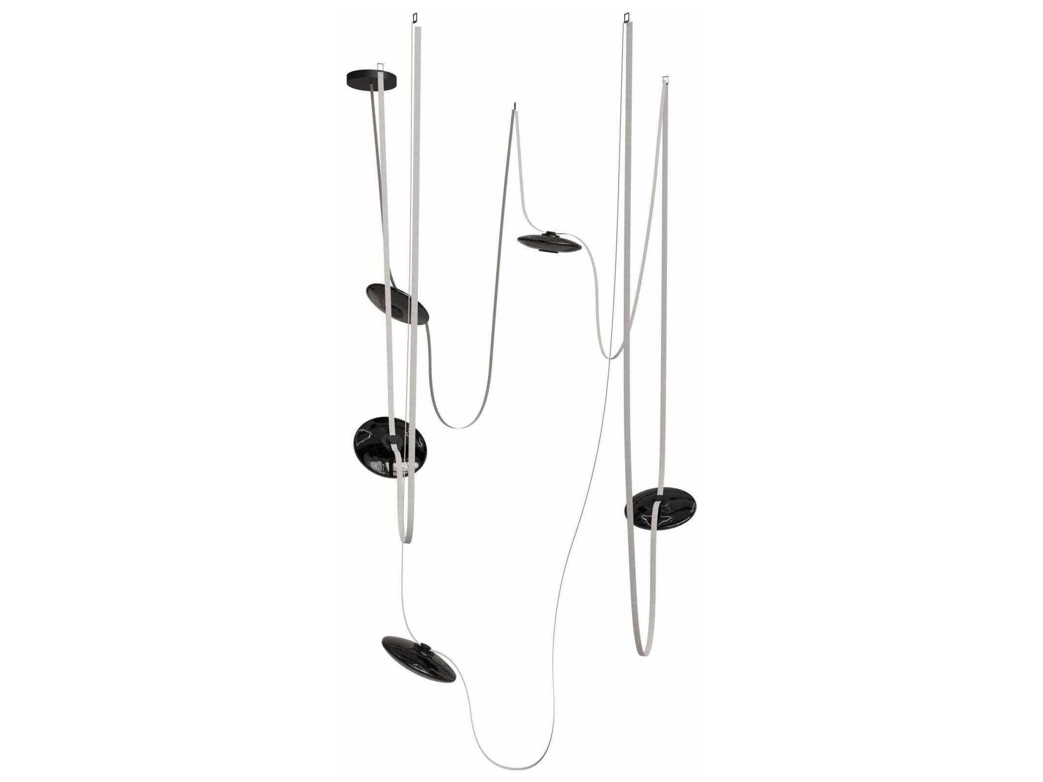 Avenue Lighting Fremont 5-Light Black Pendant