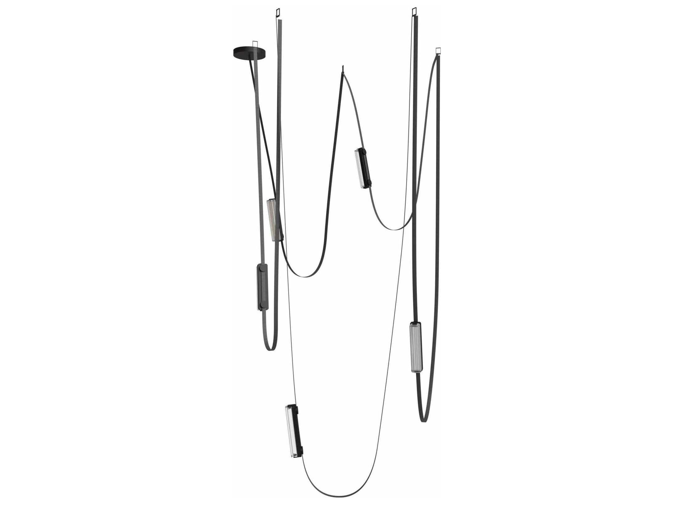 Avenue Lighting Fremont 5-Light Black Pendant