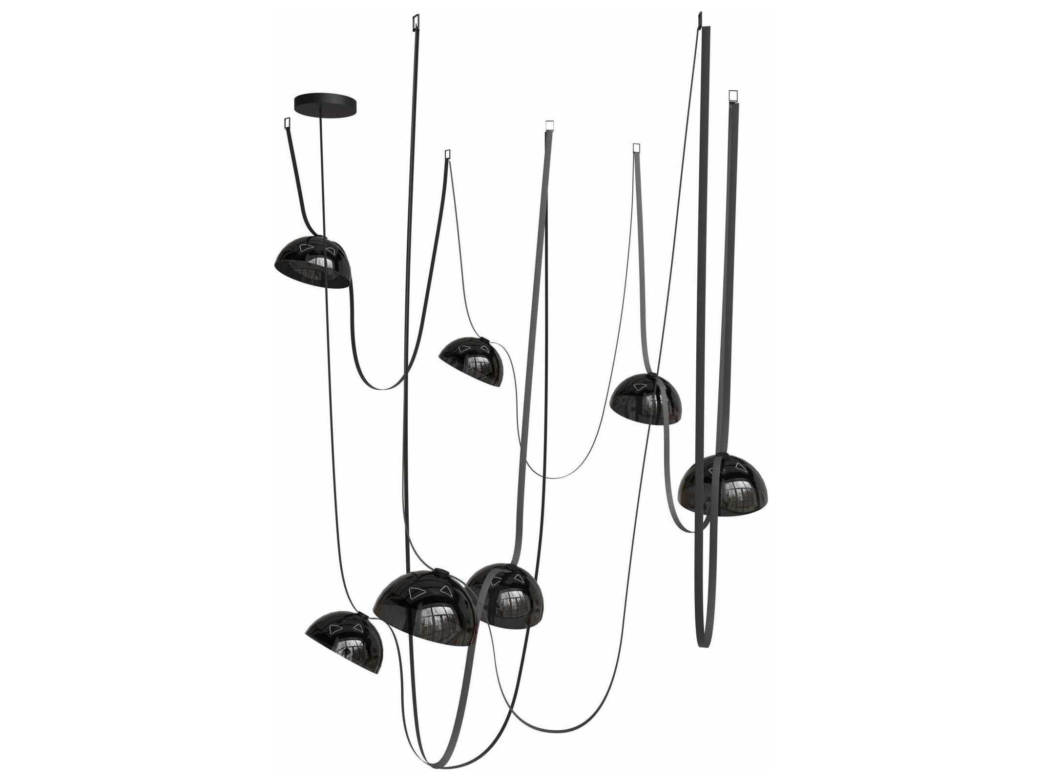 Avenue Lighting Fremont 7-Light Black Pendant