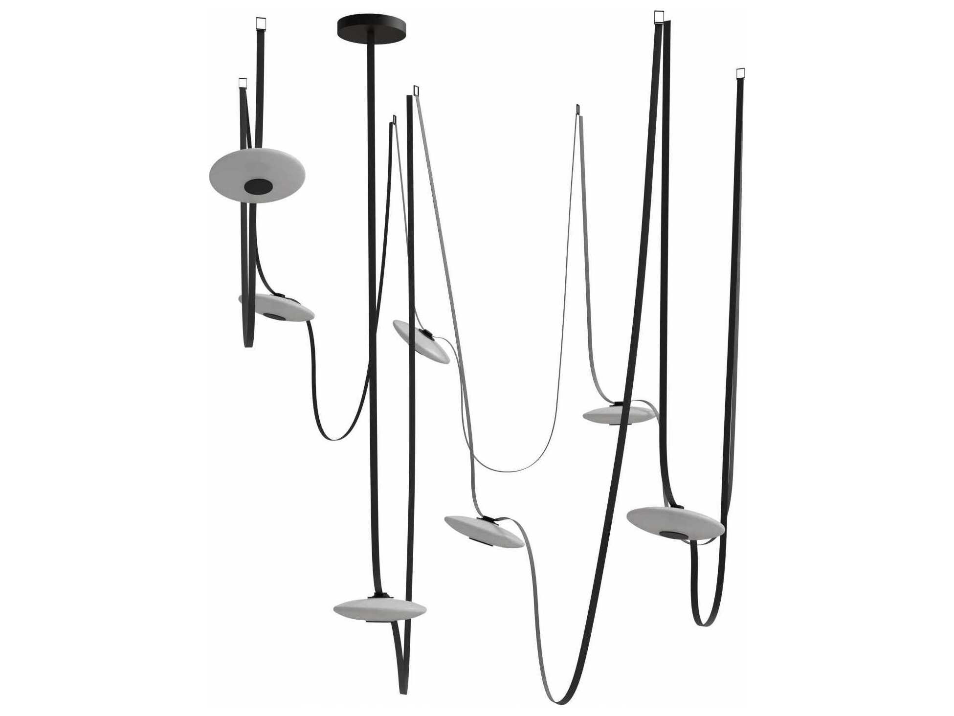 Avenue Lighting Fremont 7-Light Black Pendant