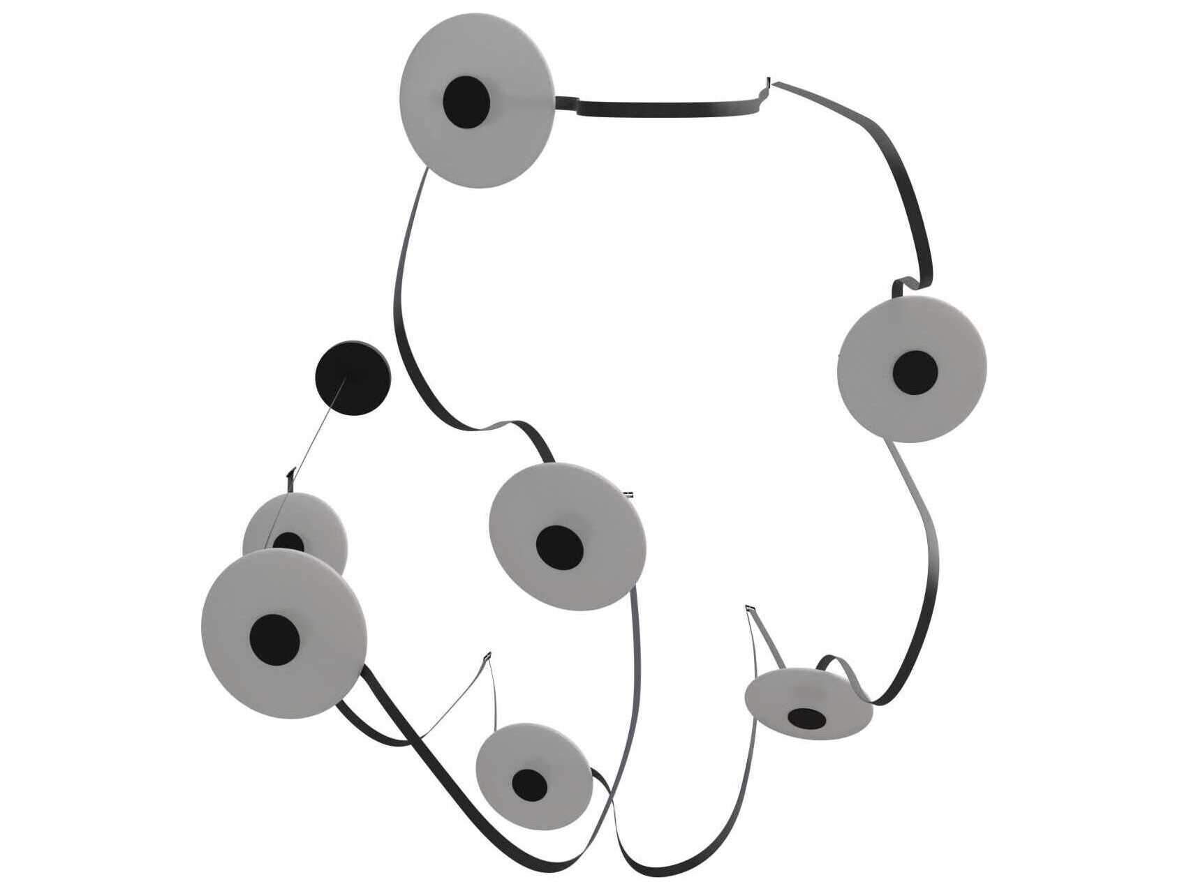 Avenue Lighting Fremont 7-Light Black Pendant