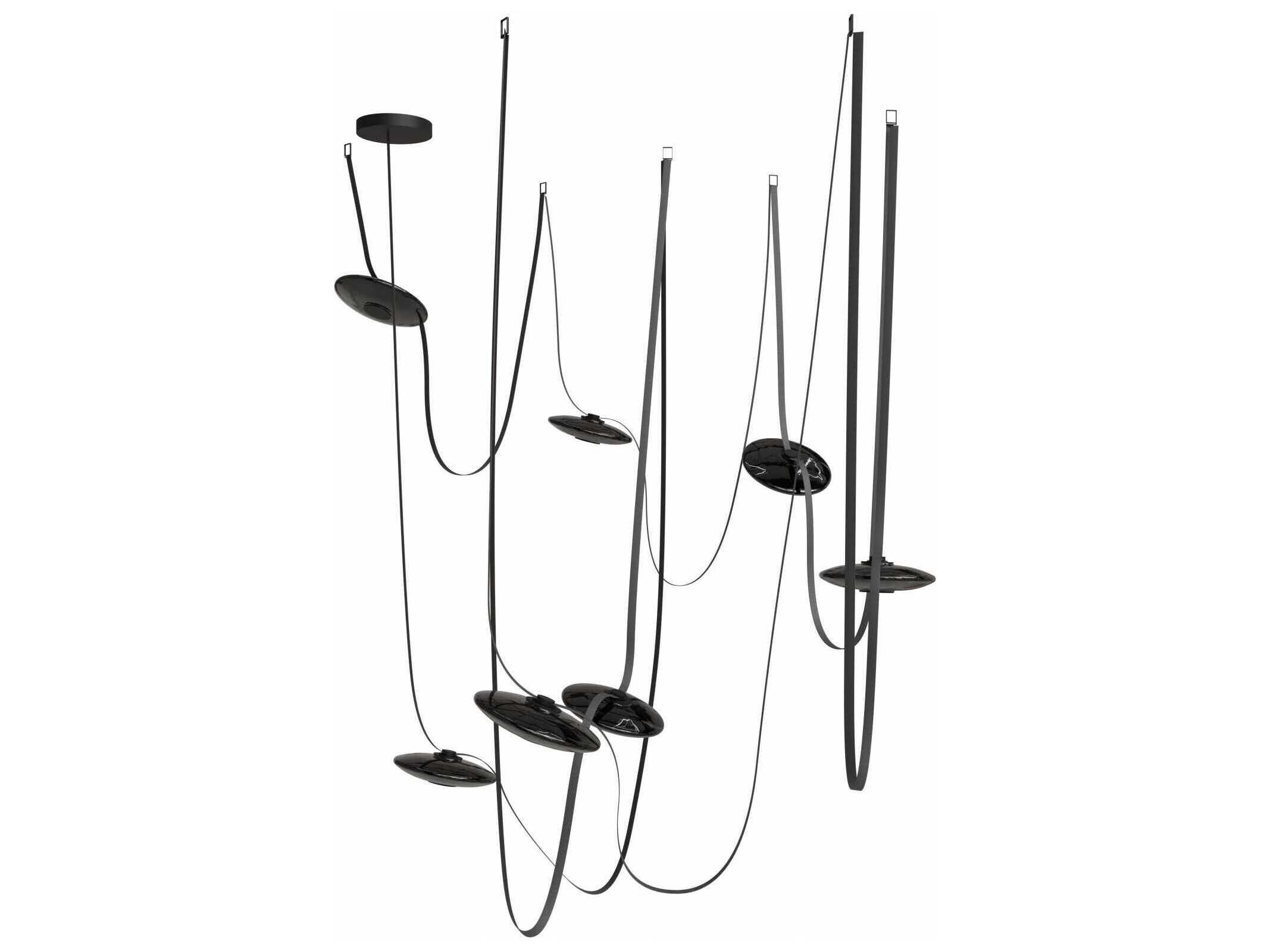 Avenue Lighting Fremont 7-Light Black Pendant