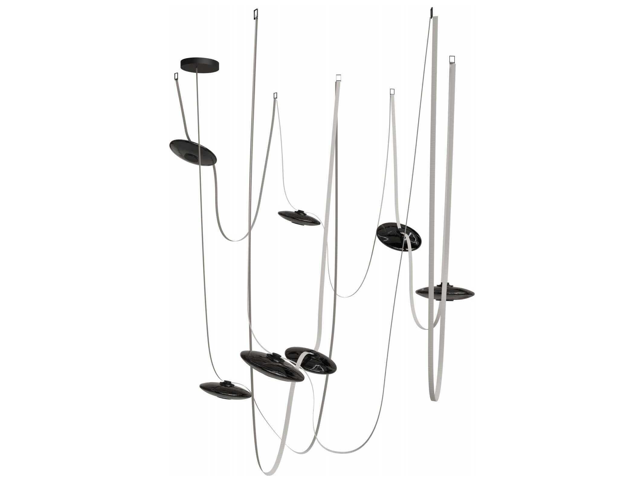 Avenue Lighting Fremont 7-Light Black Pendant