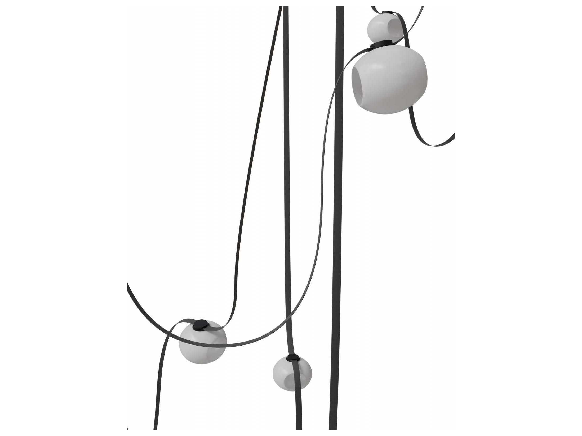 Avenue Lighting Fremont 7-Light Black Globe Pendant