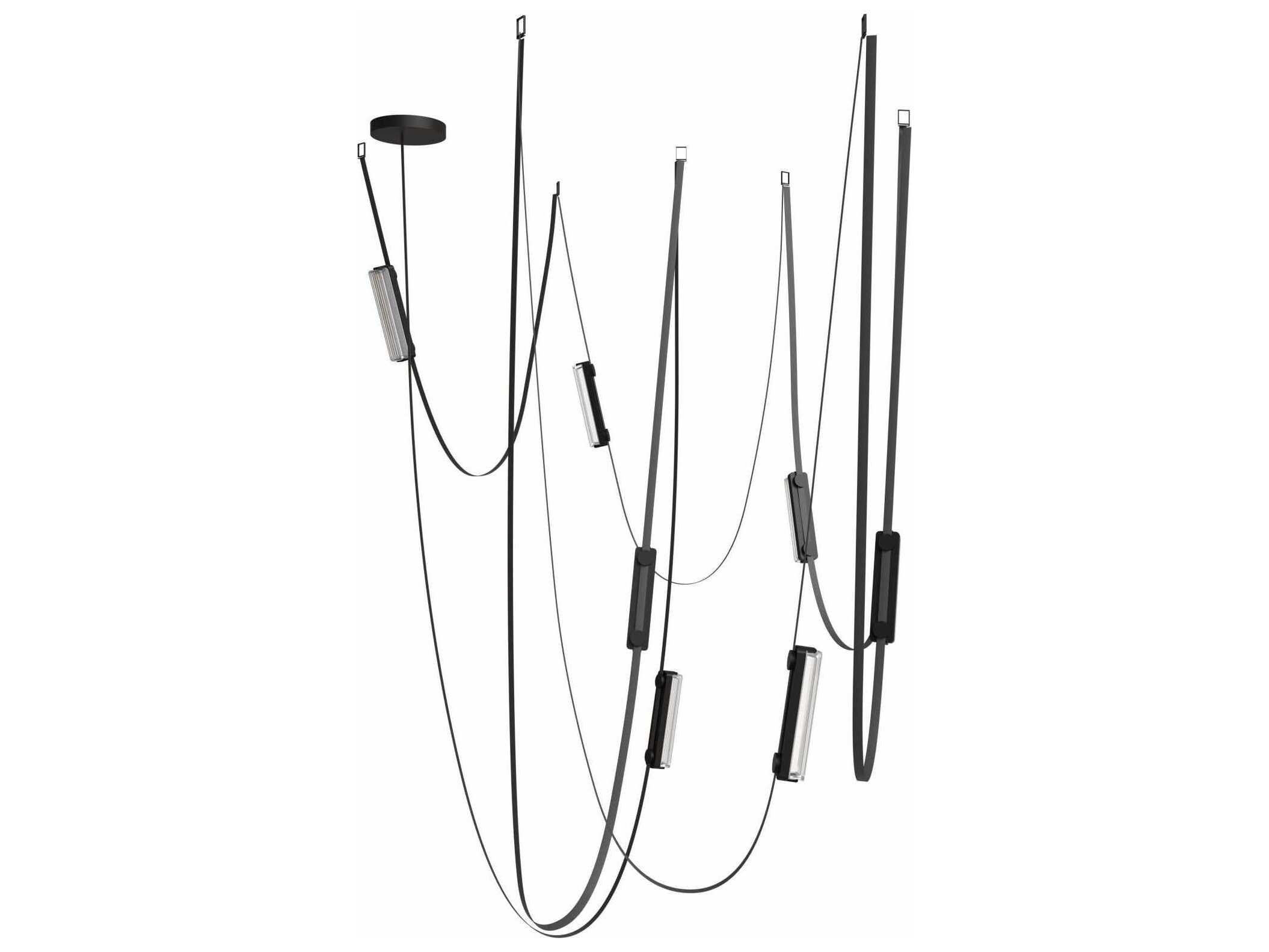 Avenue Lighting Fremont 7-Light Black Pendant