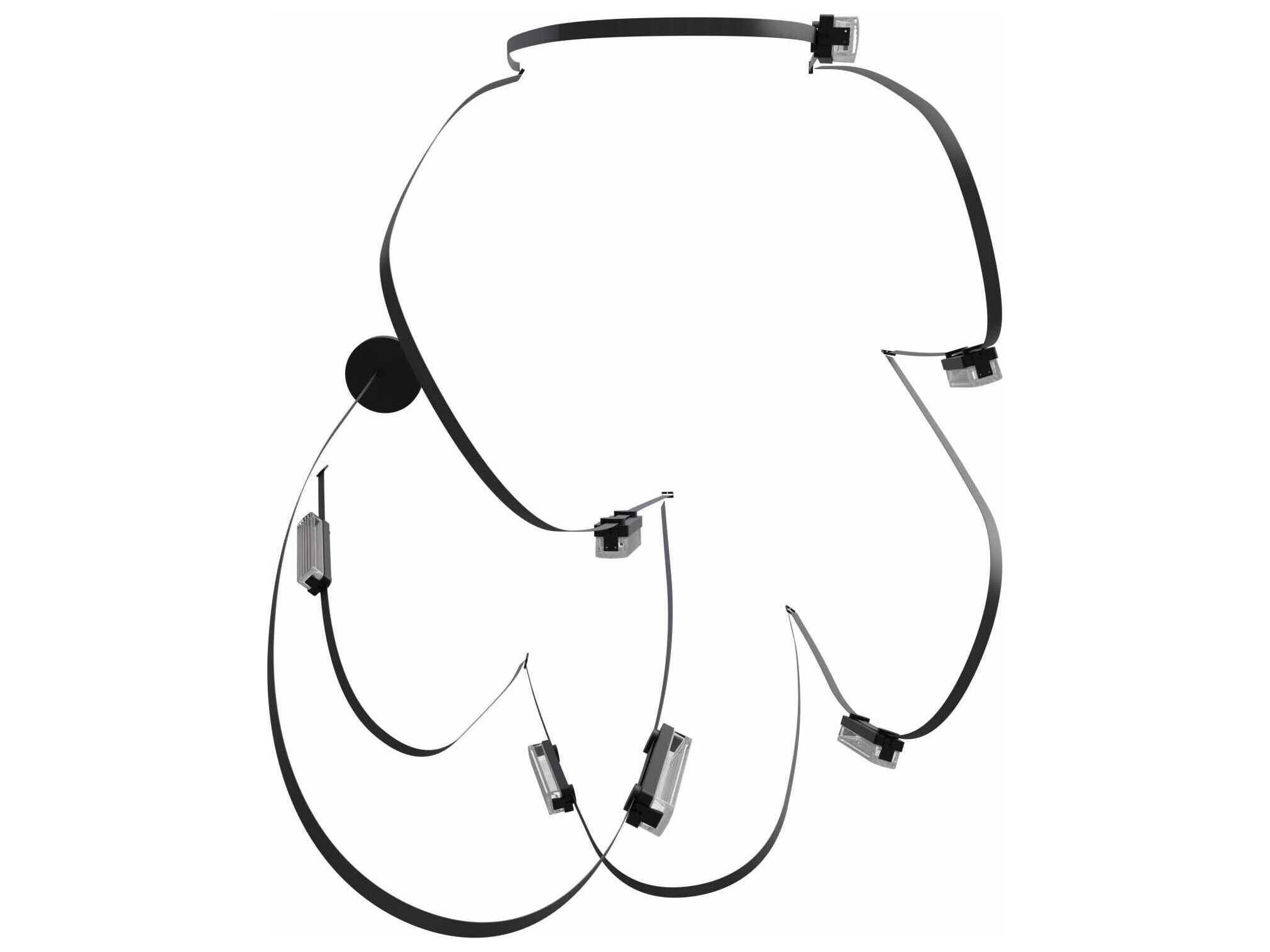 Avenue Lighting Fremont 7-Light Black Pendant