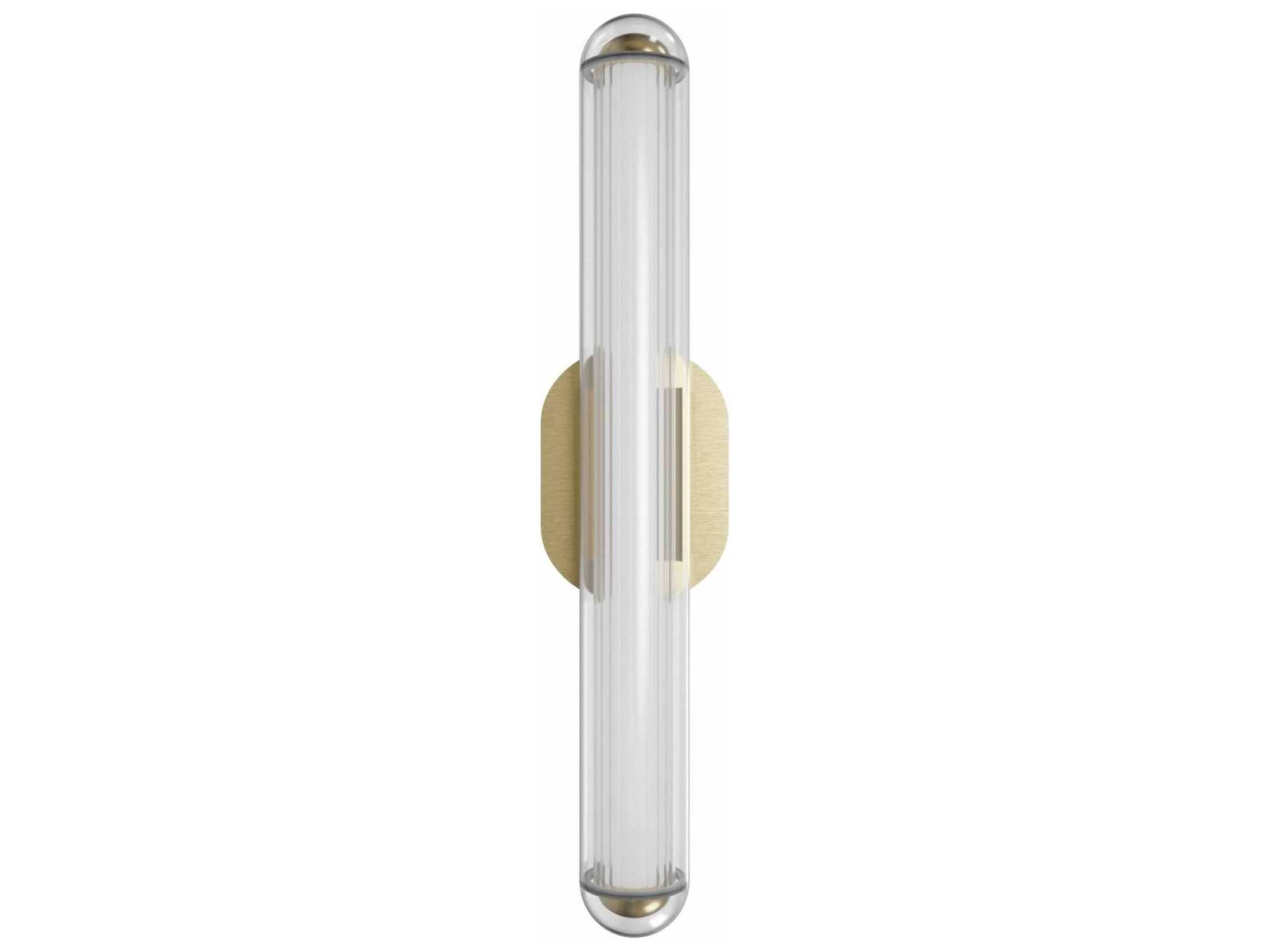 Avenue Lighting Nautilus 1-Light Aged Brass Wall Sconce