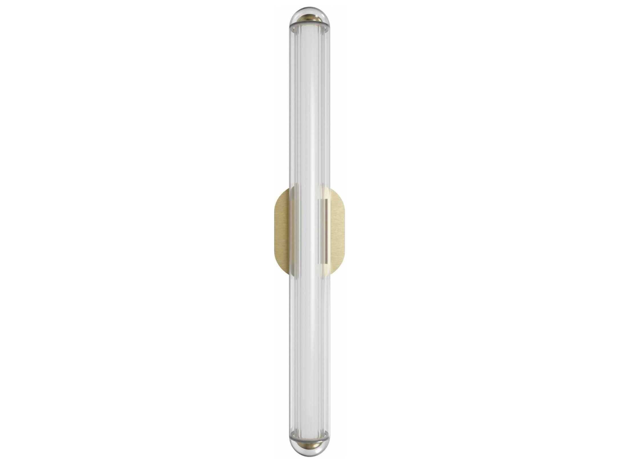 Avenue Lighting Nautilus 1-Light Aged Brass Wall Sconce