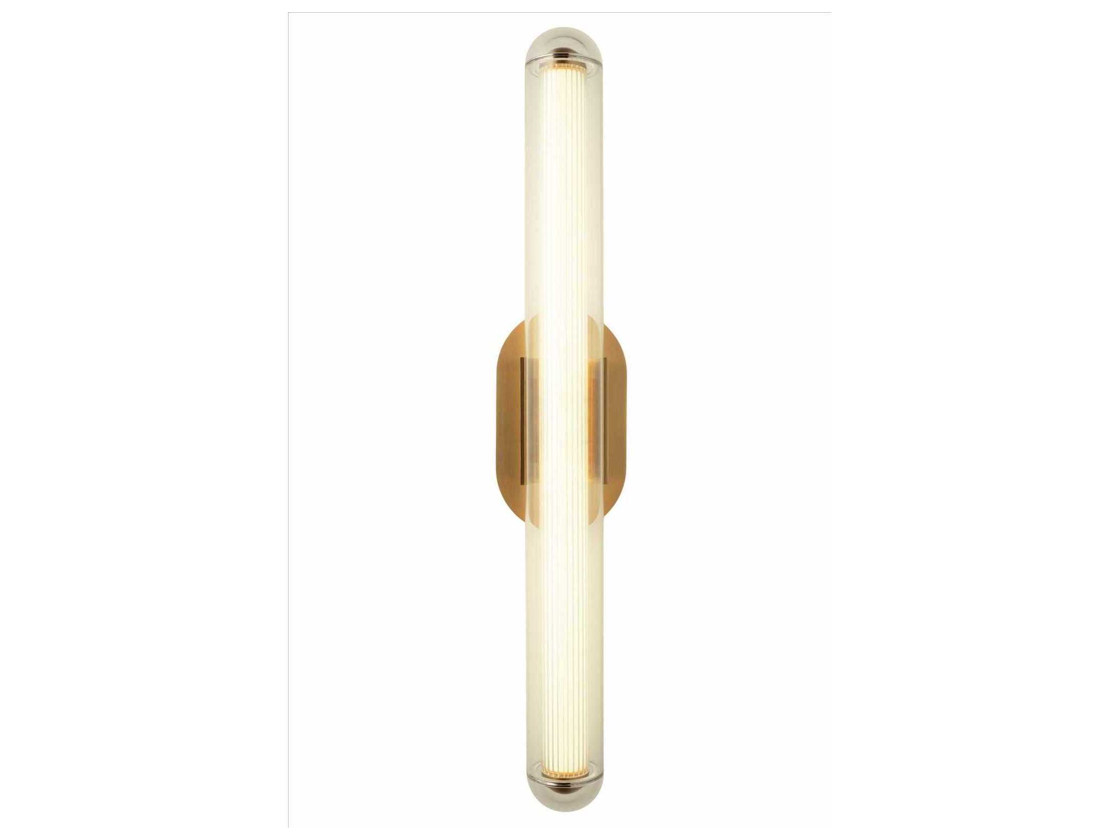 Avenue Lighting Nautilus 1-Light Aged Brass Wall Sconce