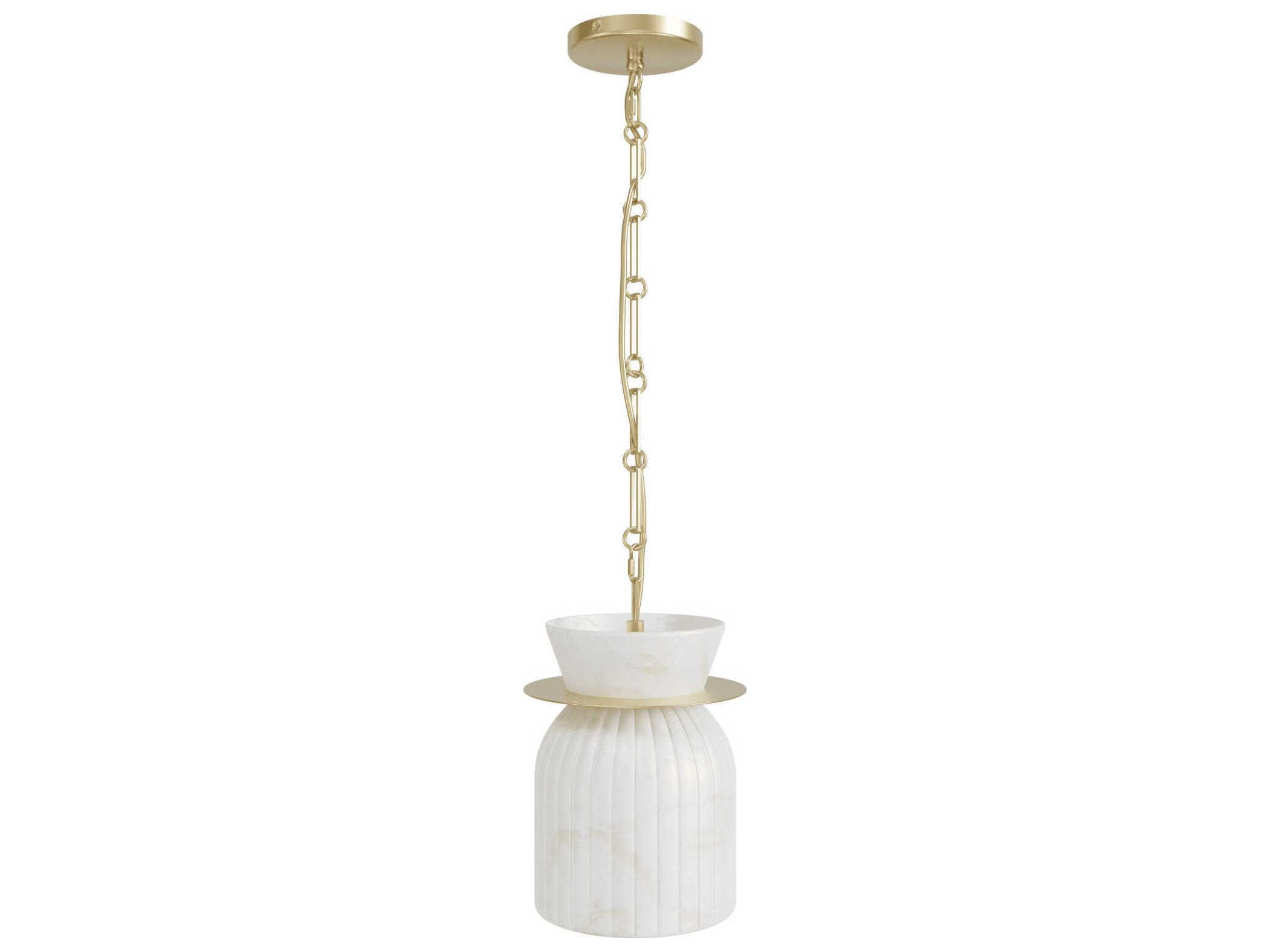 Avenue Lighting Westwood Brushed Brass Mini Pendant