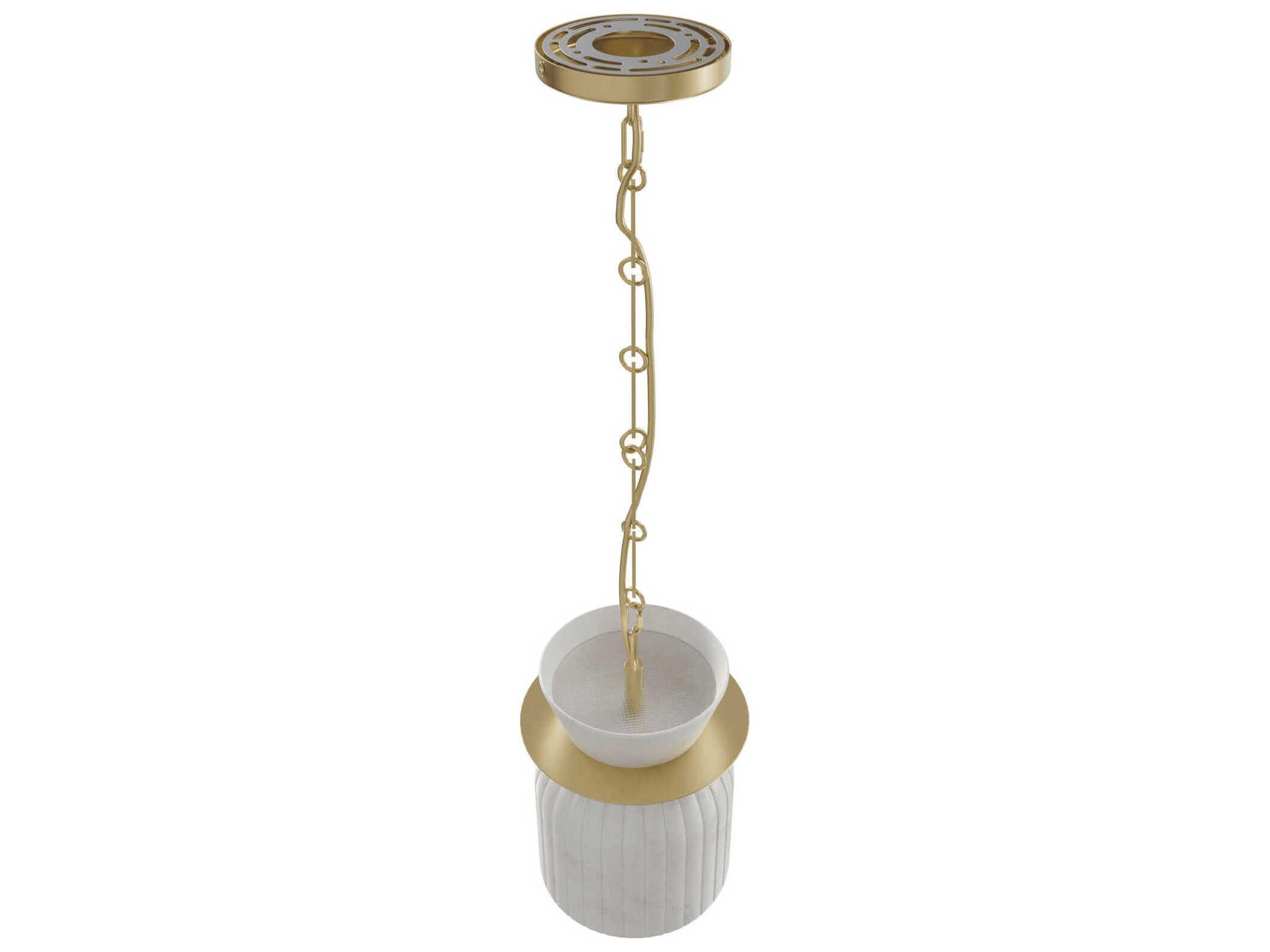 Avenue Lighting Westwood Brushed Brass Mini Pendant