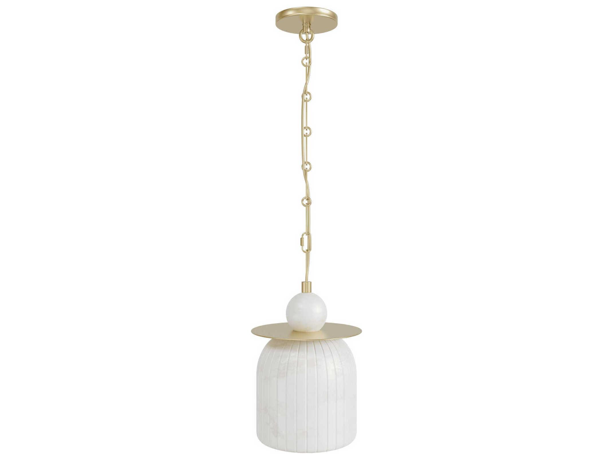 Avenue Lighting Westwood Brushed Brass Mini Pendant