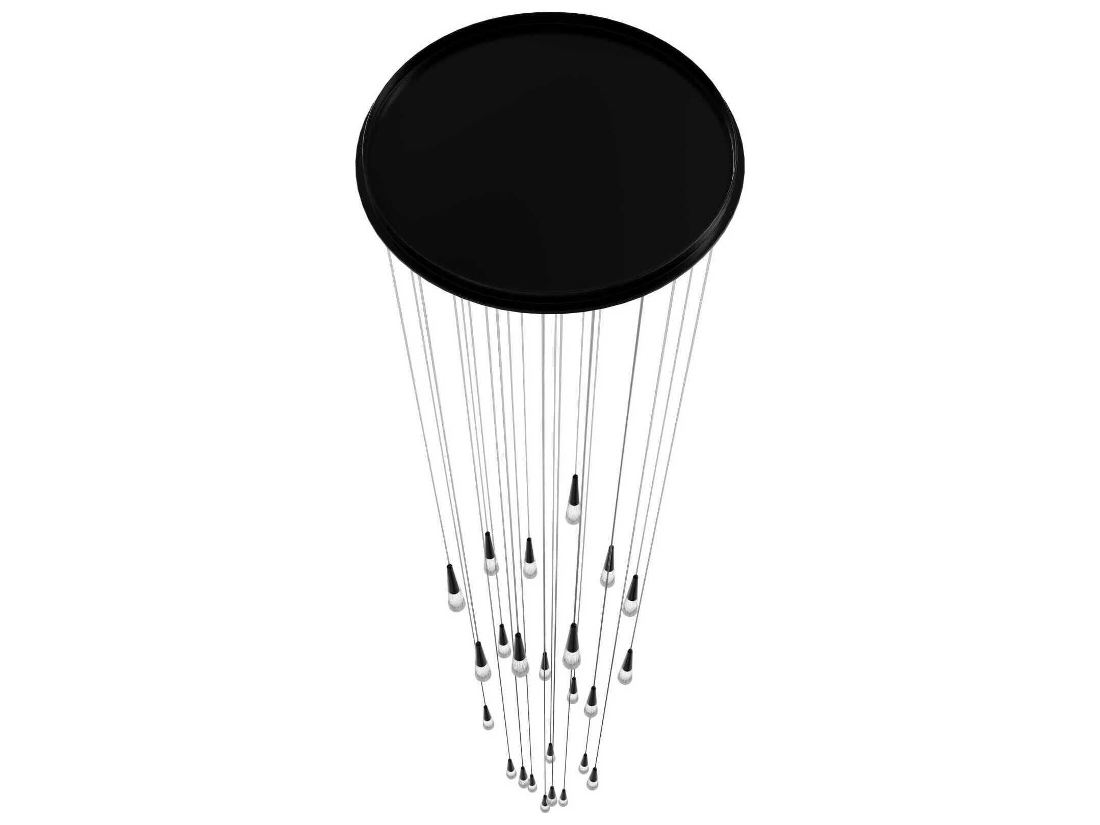 Avenue Lighting Encino 25-Light Gun Metal Gunmetal Linear Pendant