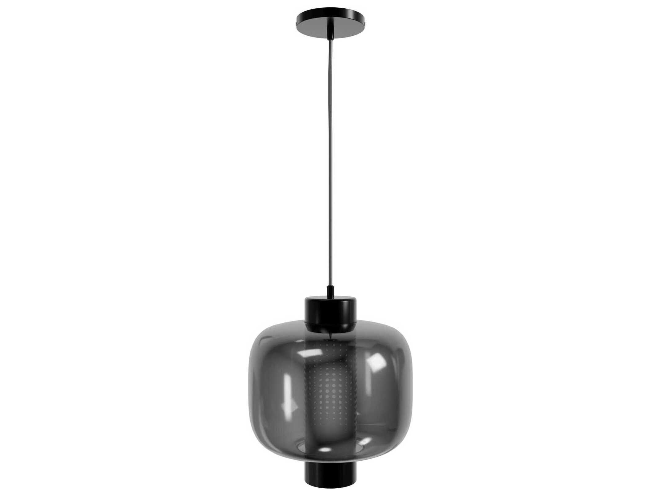 Avenue Lighting Cosmopolitan 1-Light Gun Metal Gunmetal Mini Pendant