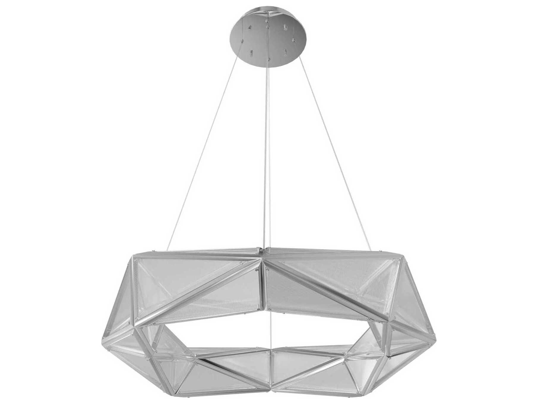 Avenue Lighting Seoul Chrome Geometric Pendant