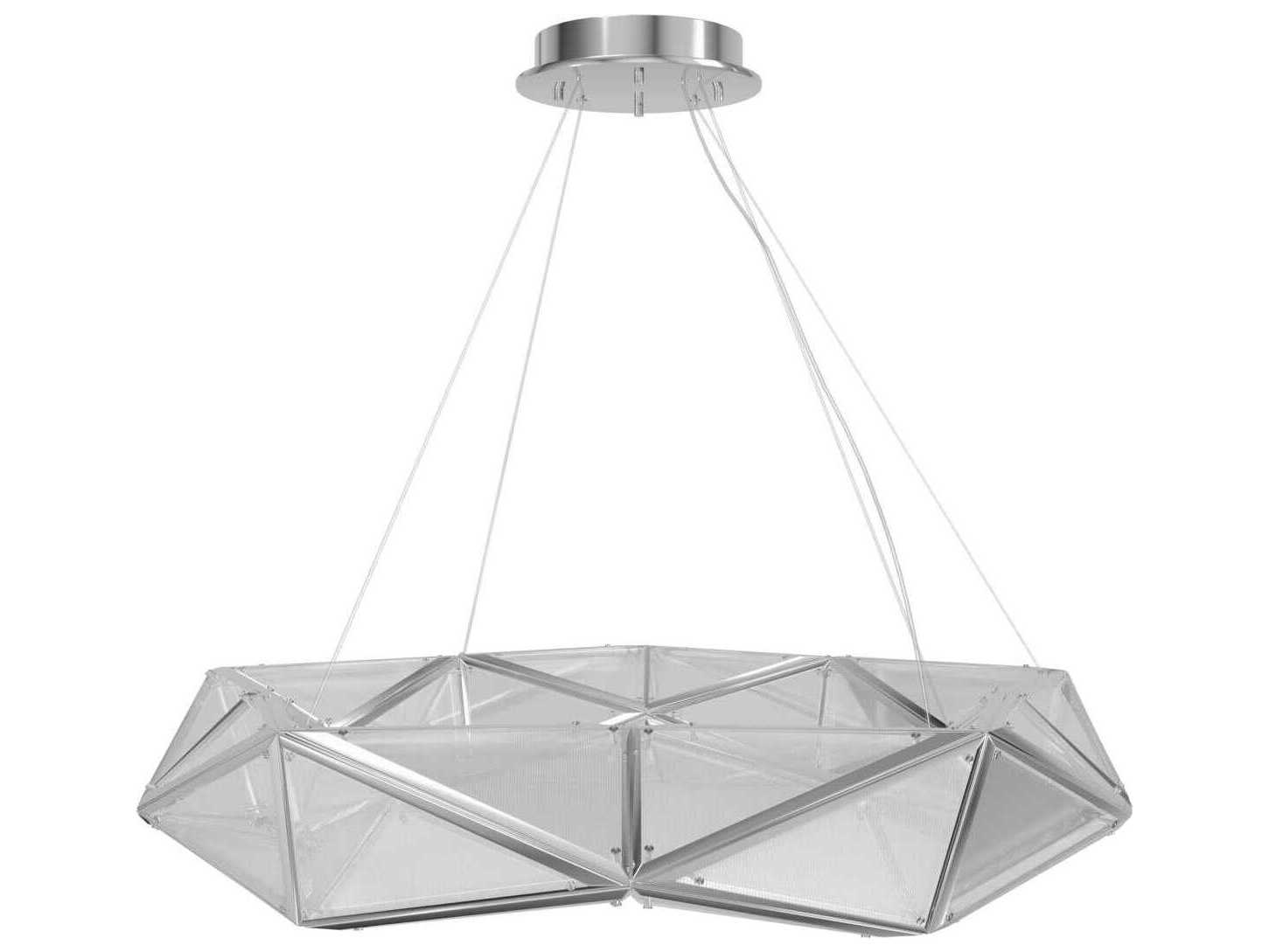Avenue Lighting Seoul Chrome Geometric Pendant