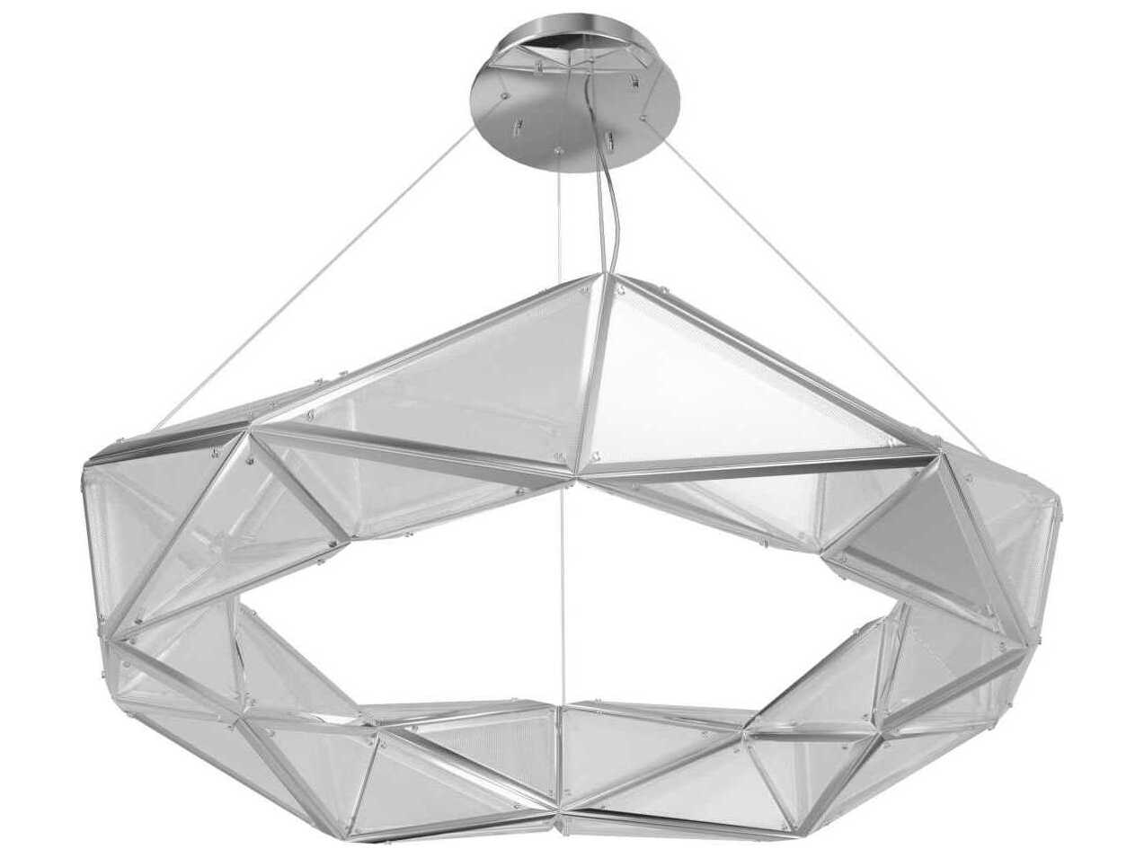 Avenue Lighting Seoul Chrome Geometric Pendant