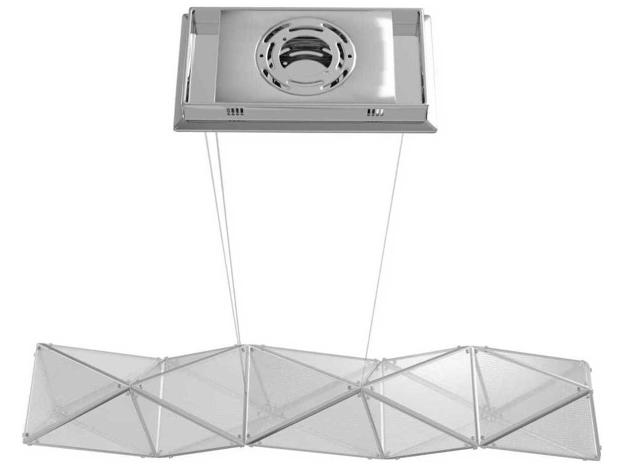 Avenue Lighting Seoul Chrome Geometric Island Pendant