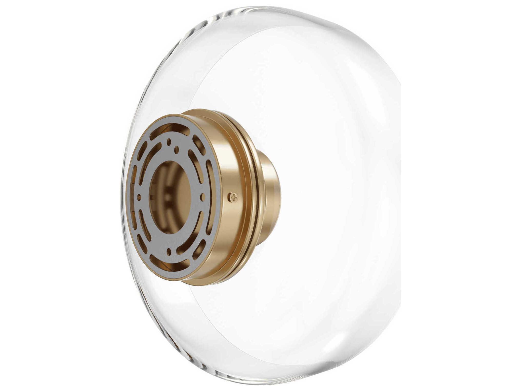 Avenue Lighting Cosmopolitan Aged Brass Wall Sconce