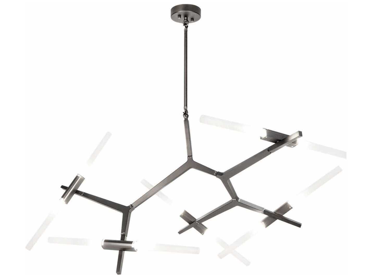 Avenue Lighting San Vicente Blvd 10-Light Dark Bronze Pendant