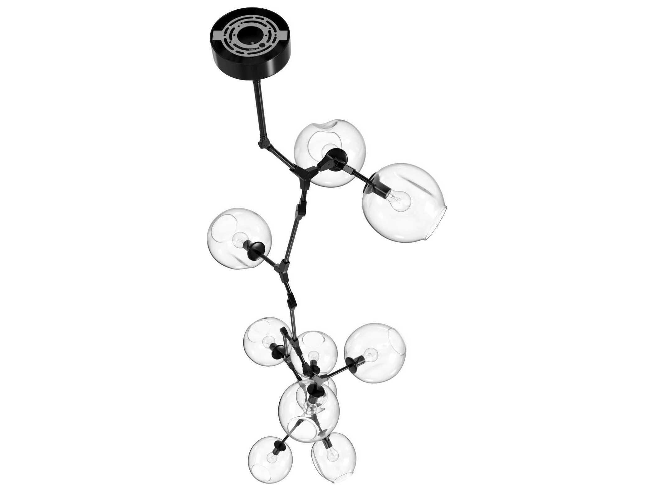 Avenue Lighting Fairfax Ave 10-Light Dark Bronze Chandelier